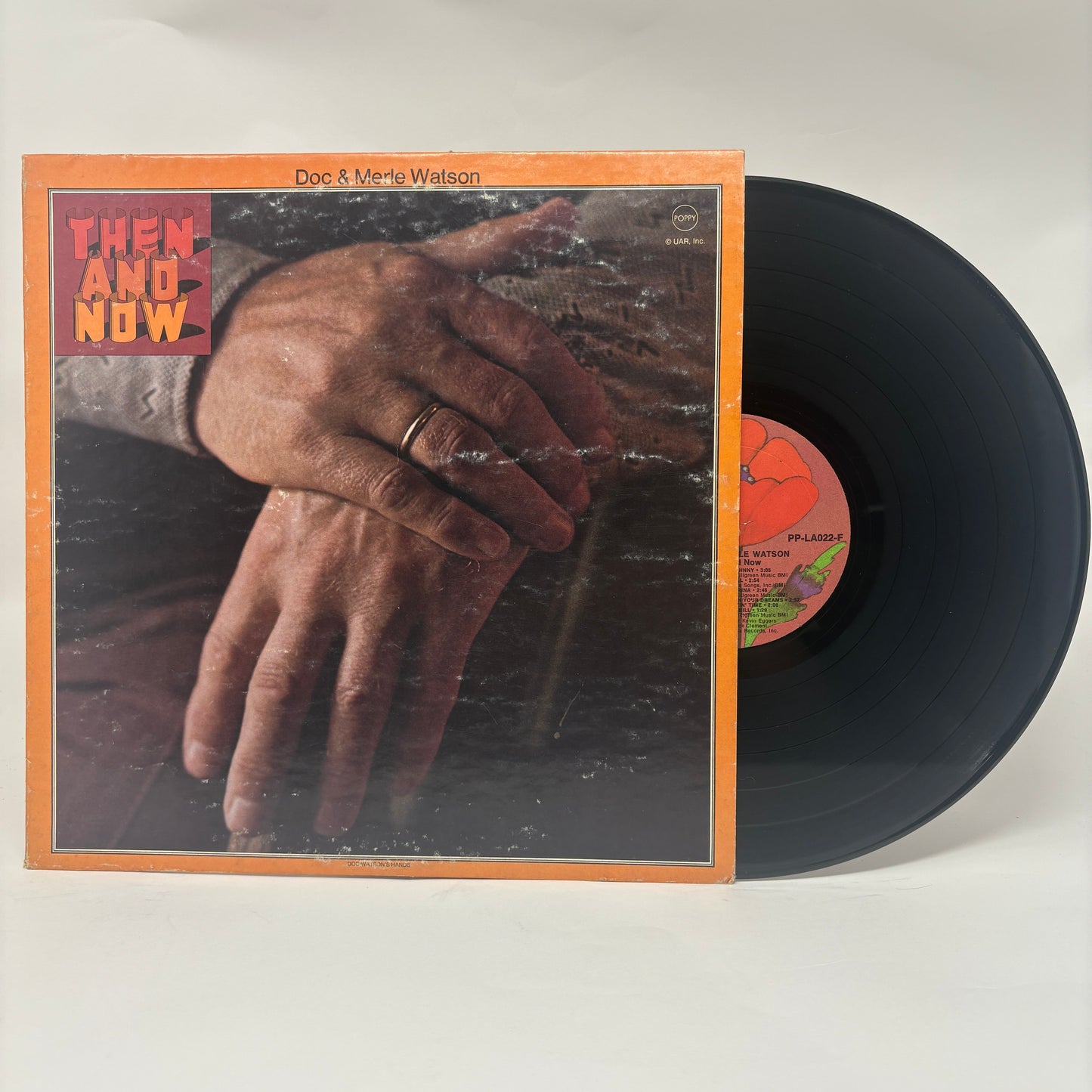 Doc & Merle Watson : Then And Now (LP,Album,Stereo)