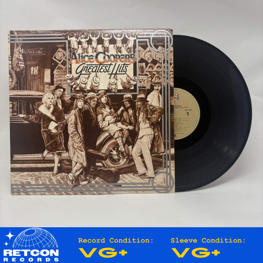 Alice Cooper : Alice Cooper's Greatest Hits (LP,Compilation,Reissue,Repress)