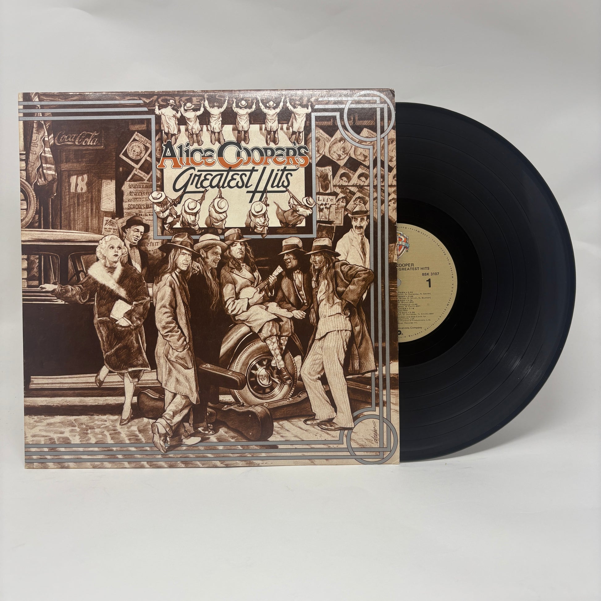 Alice Cooper : Alice Cooper's Greatest Hits (LP,Compilation,Reissue,Repress)