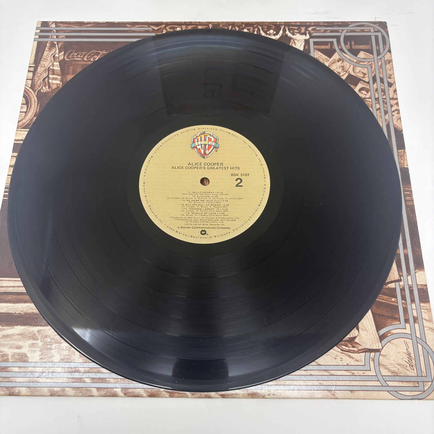 Alice Cooper : Alice Cooper's Greatest Hits (LP,Compilation,Reissue,Repress)