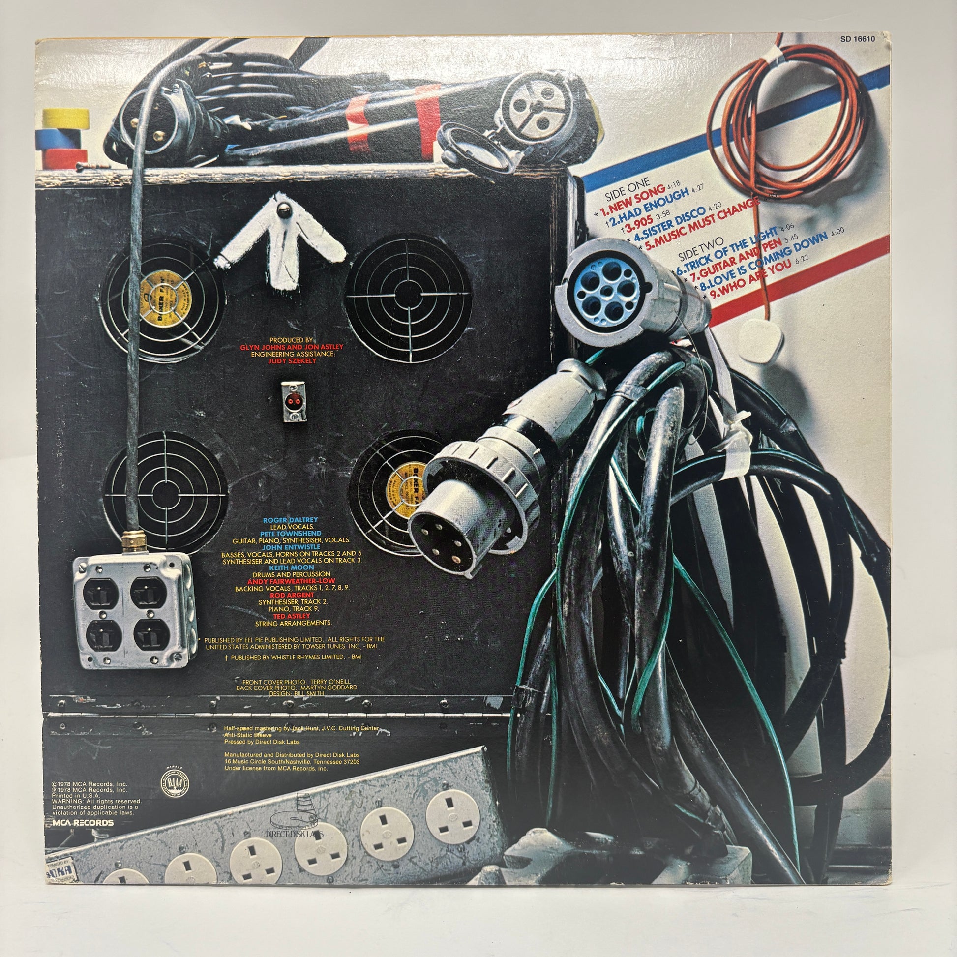 The Who : Who Are You (LP,Album,Reissue)