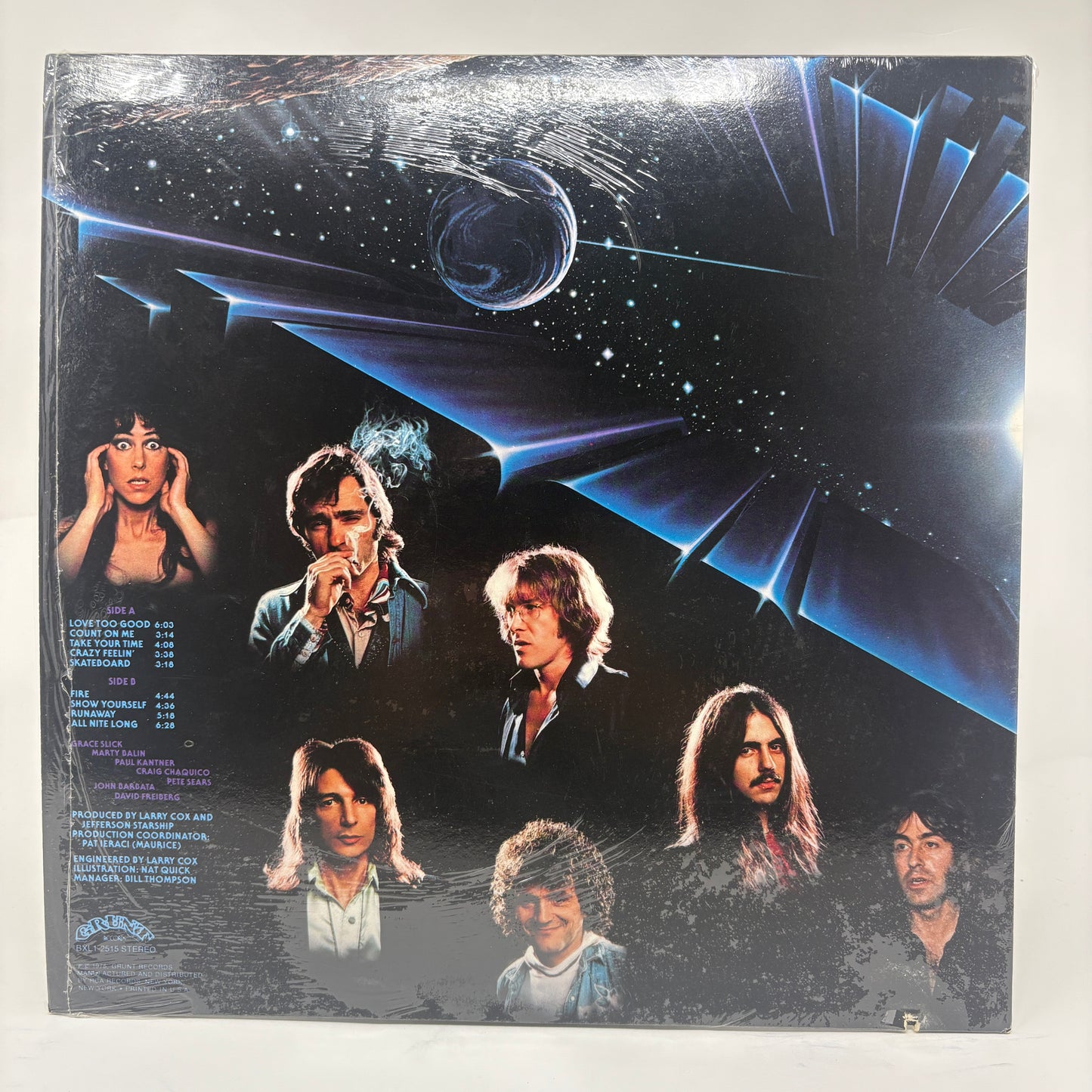 Jefferson Starship : Earth (LP,Album)