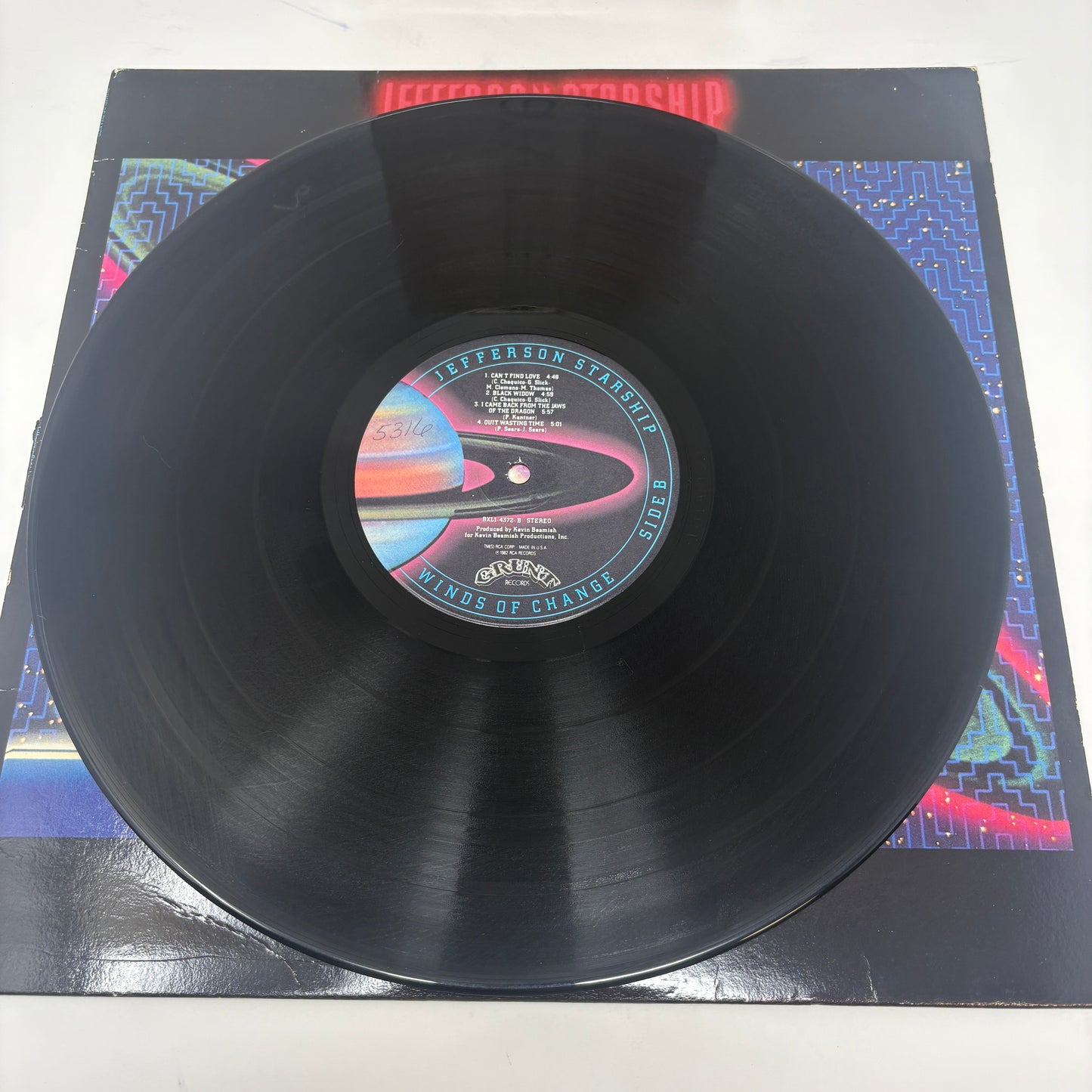 Jefferson Starship : Winds Of Change (LP,Album,Stereo)