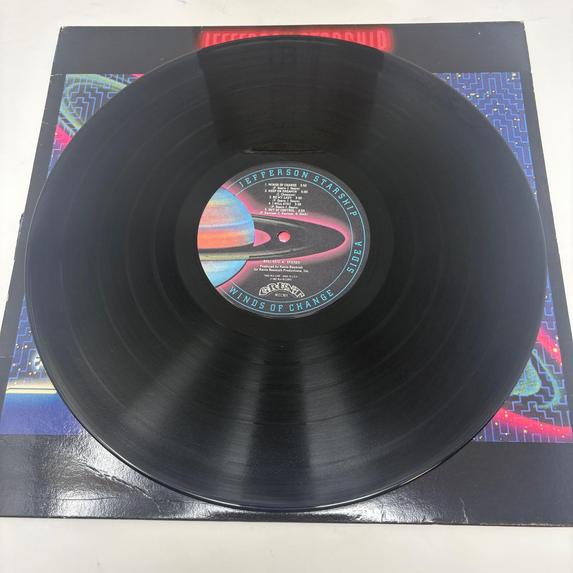 Jefferson Starship : Winds Of Change (LP,Album,Stereo)