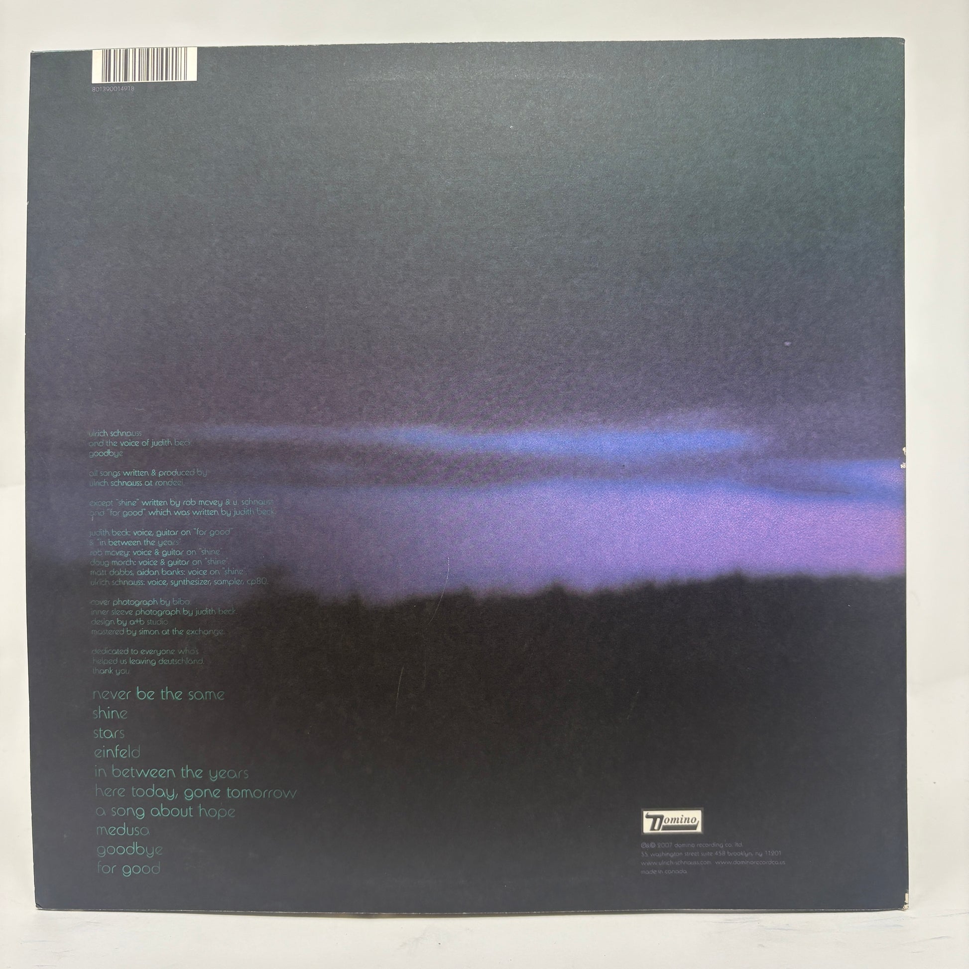 Ulrich Schnauss : Goodbye (LP,Album,Deluxe Edition)