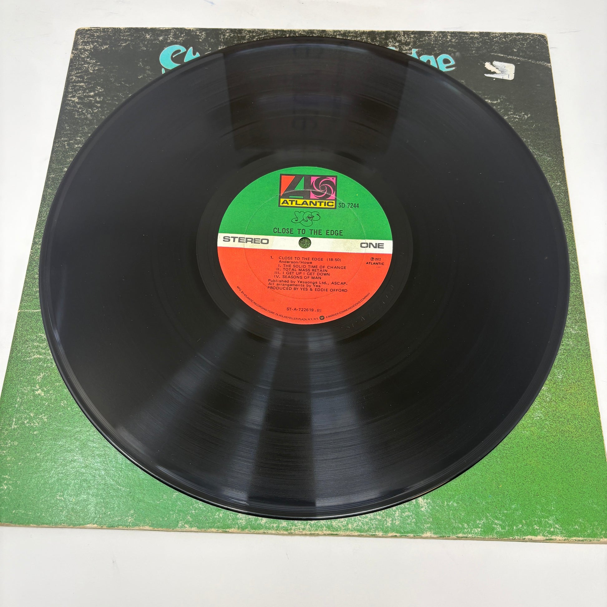 Yes : Close To The Edge (LP,Album,Stereo)