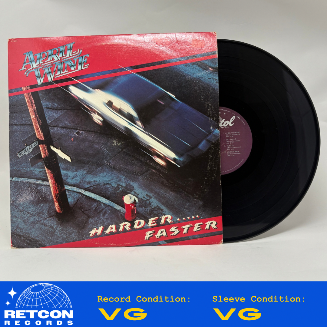 April Wine : Harder.....Faster (LP,Album)