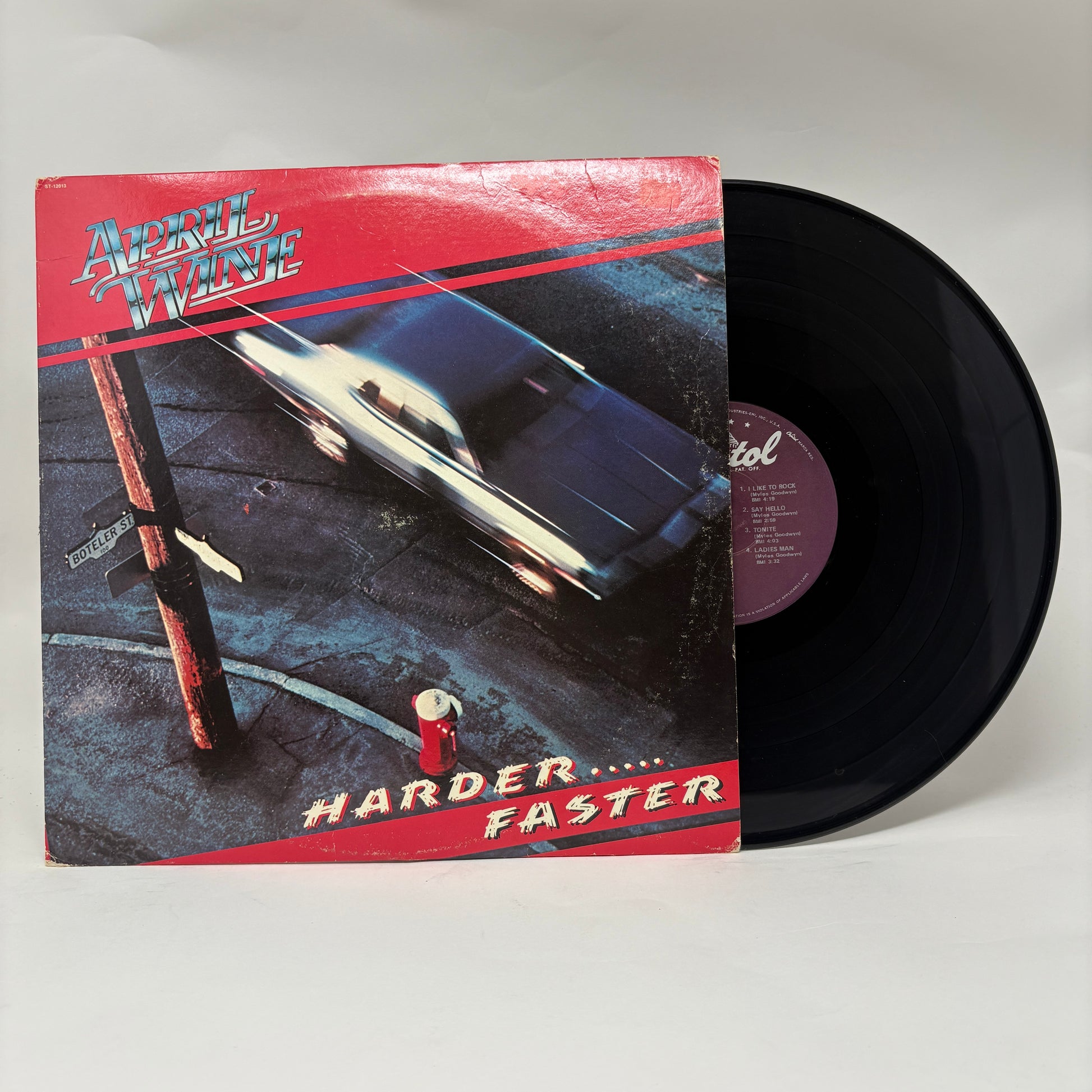 April Wine : Harder.....Faster (LP,Album)