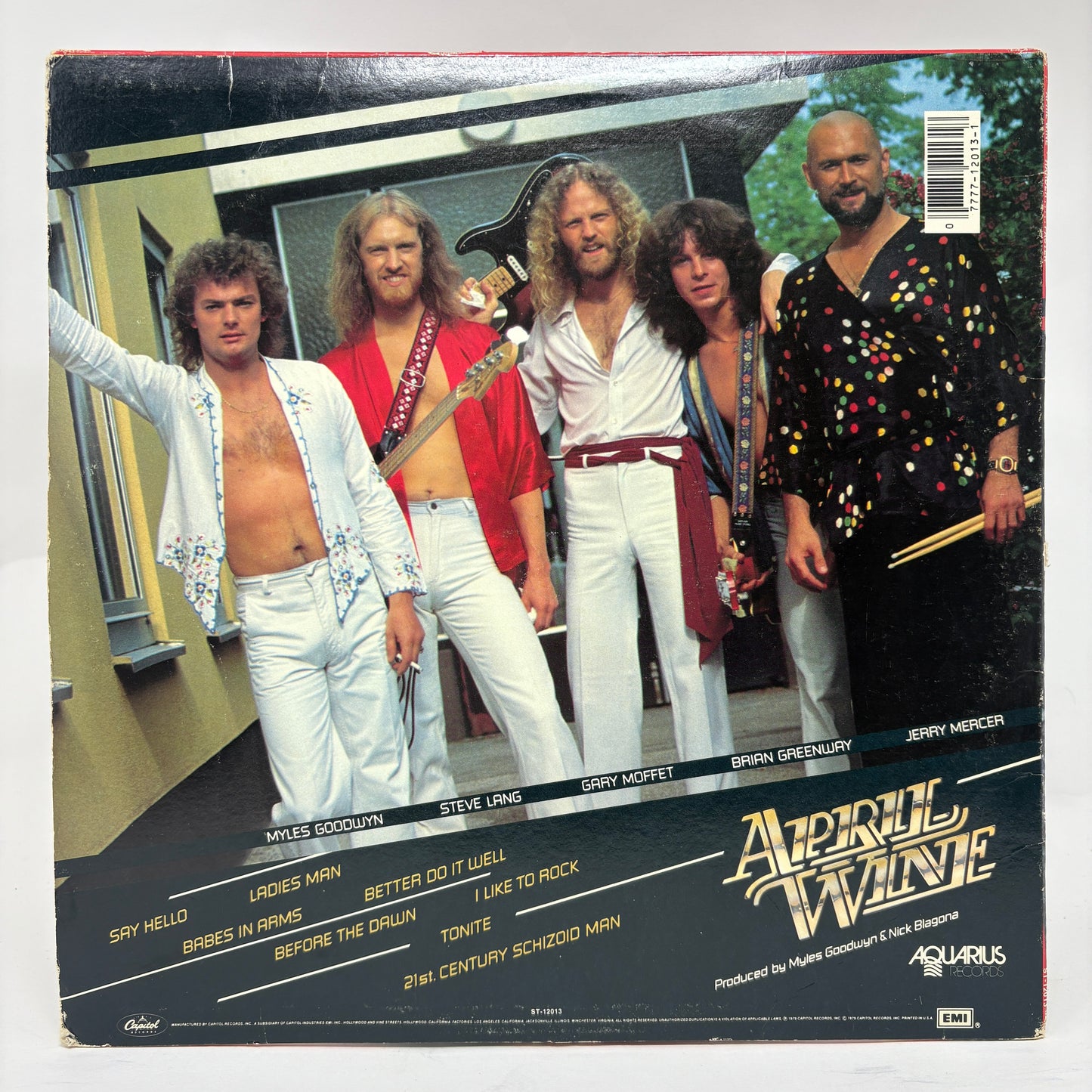 April Wine : Harder.....Faster (LP,Album)