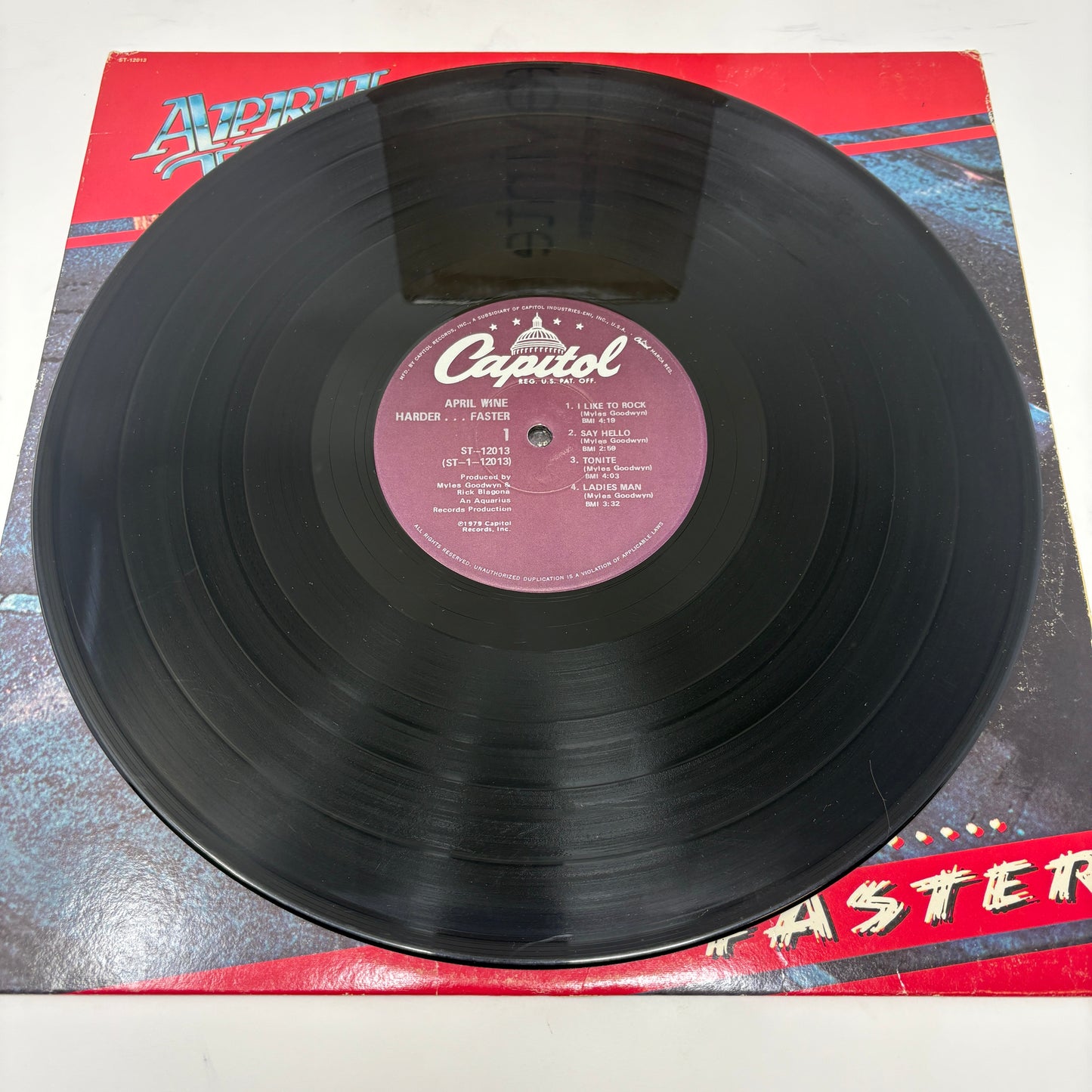 April Wine : Harder.....Faster (LP,Album)