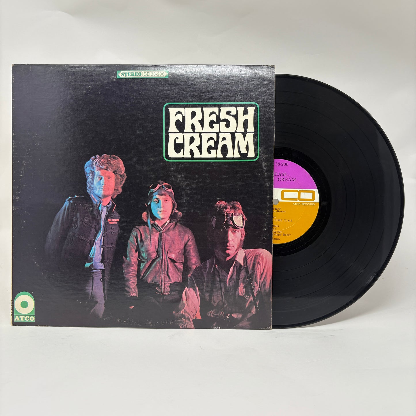 Cream (2) : Fresh Cream (LP,Album,Stereo)