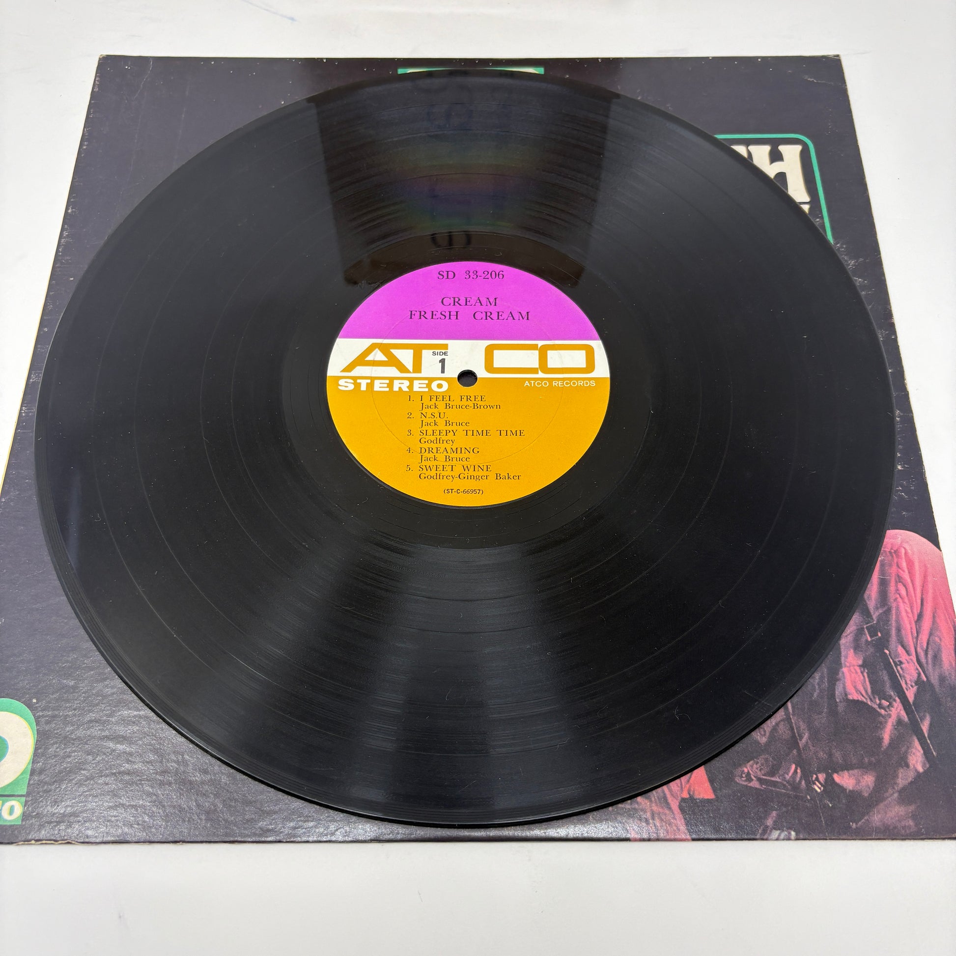 Cream (2) : Fresh Cream (LP,Album,Stereo)