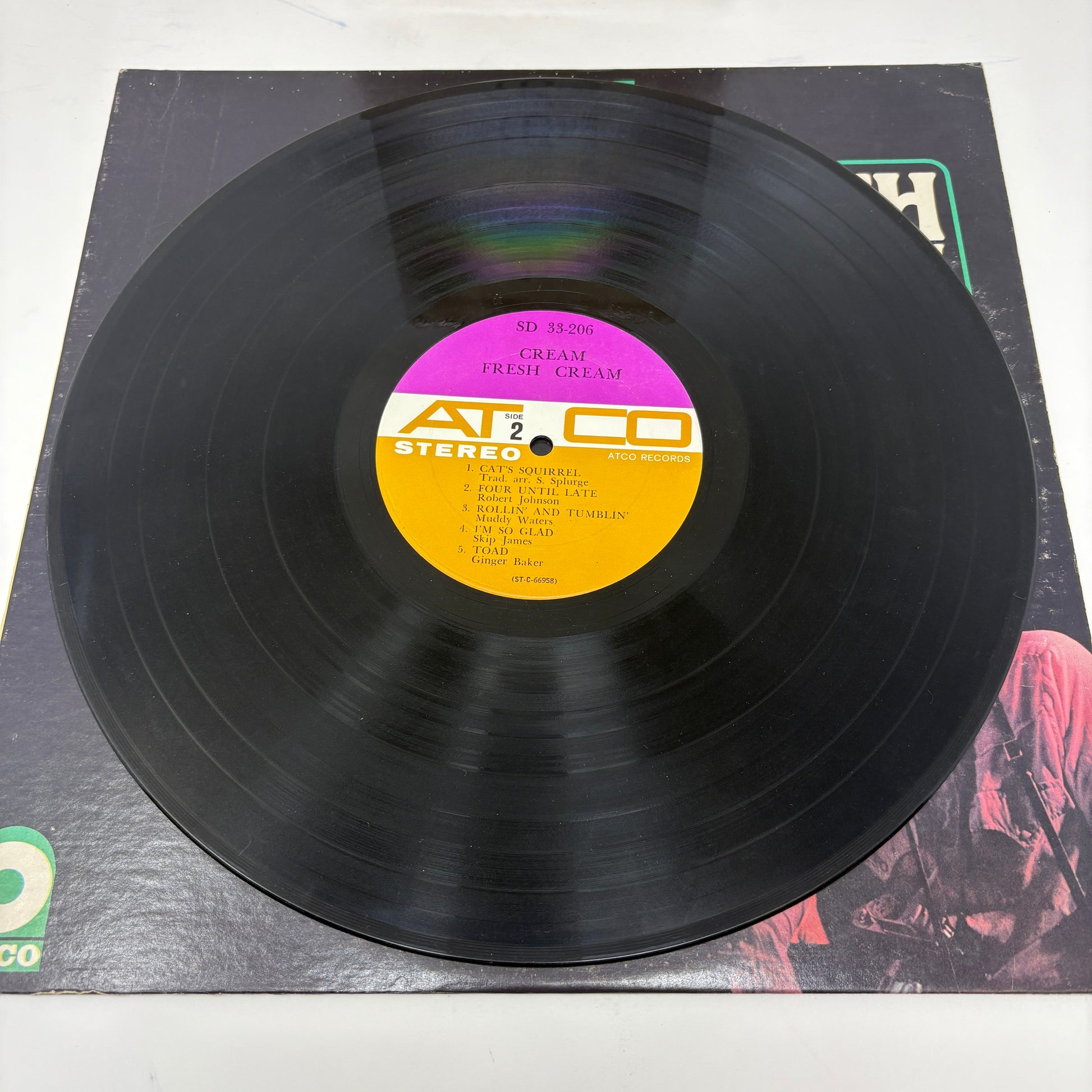 Cream (2) : Fresh Cream (LP,Album,Stereo)