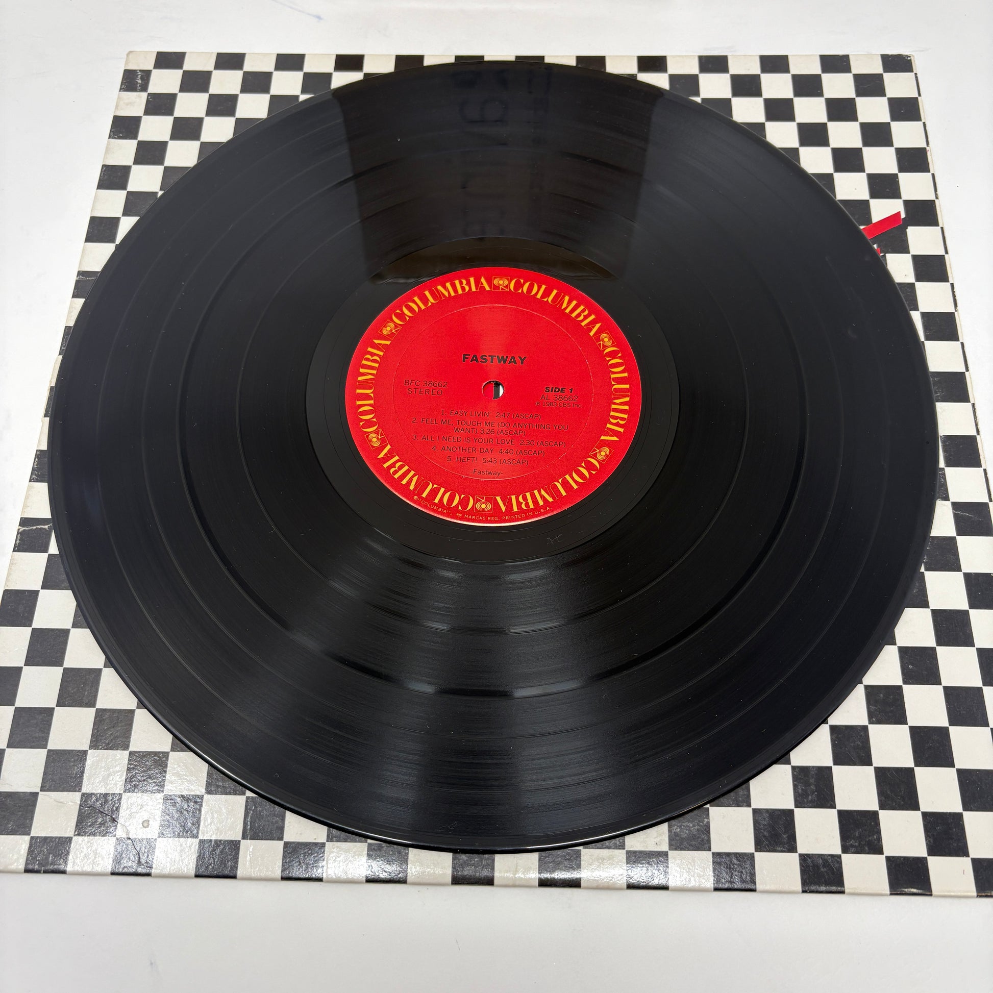 Fastway (2) : Fastway (LP,Album,Stereo)