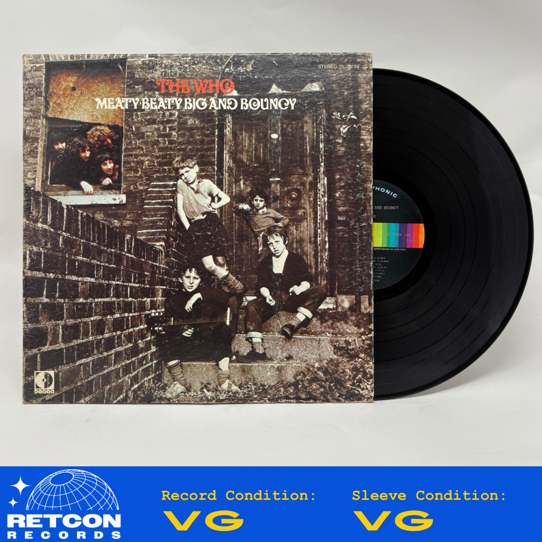 The Who : Meaty Beaty Big And Bouncy (LP,Compilation,Stereo)