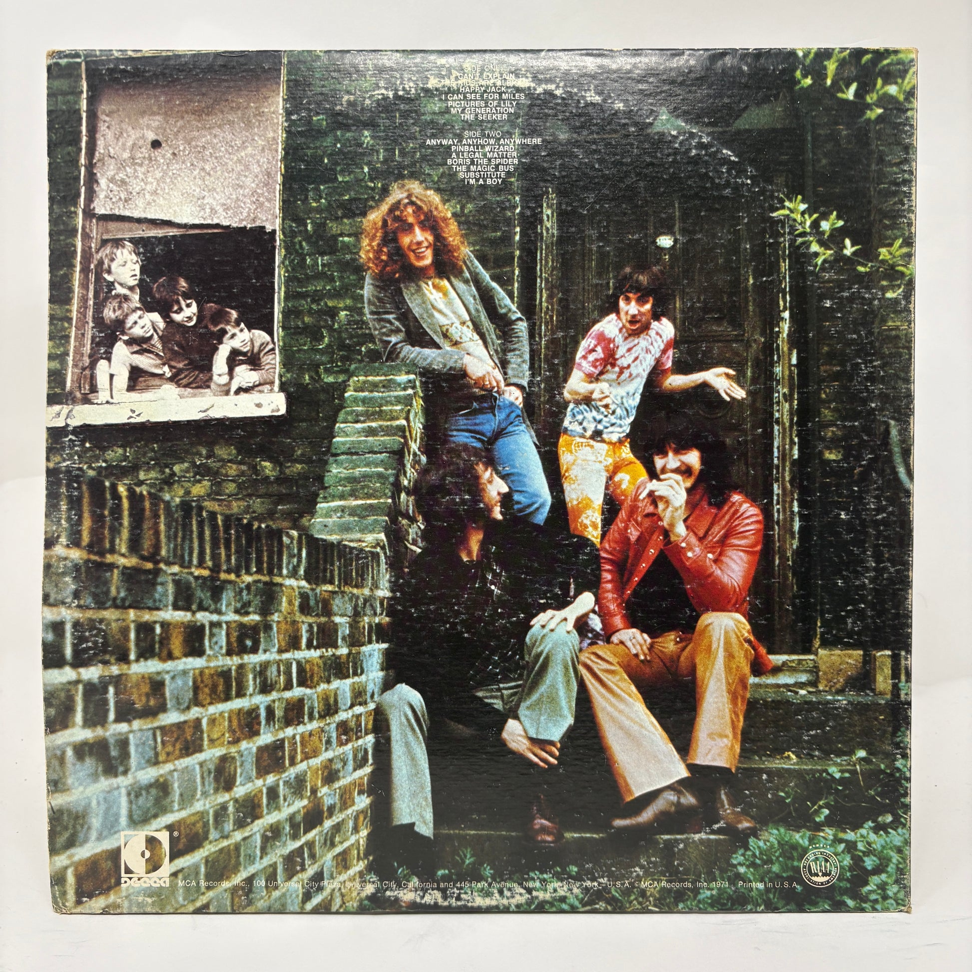 The Who : Meaty Beaty Big And Bouncy (LP,Compilation,Stereo)