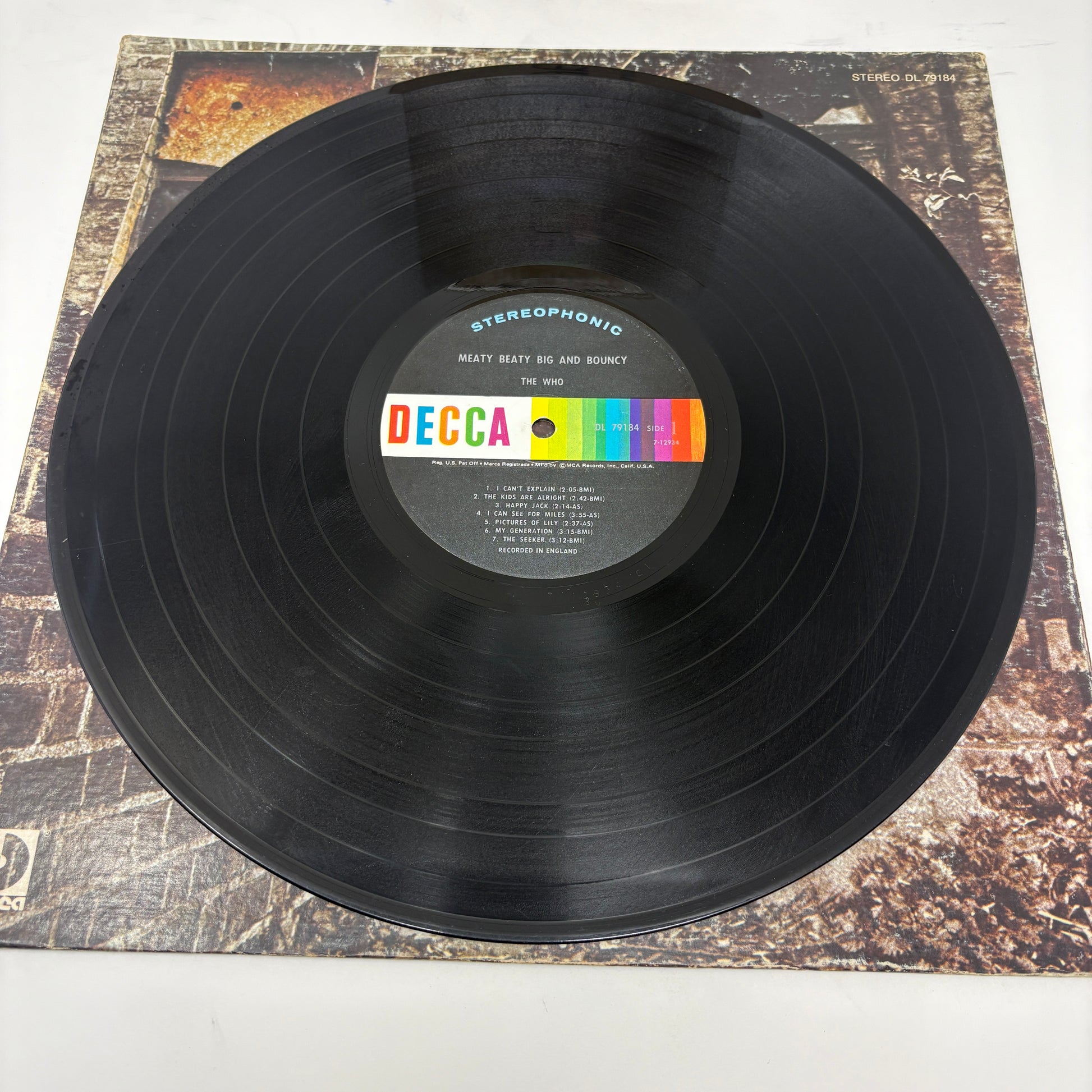 The Who : Meaty Beaty Big And Bouncy (LP,Compilation,Stereo)