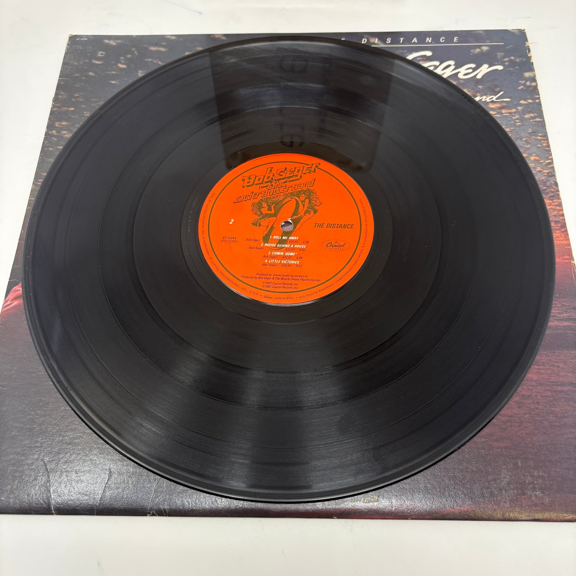 Bob Seger And The Silver Bullet Band : The Distance (LP,Album)