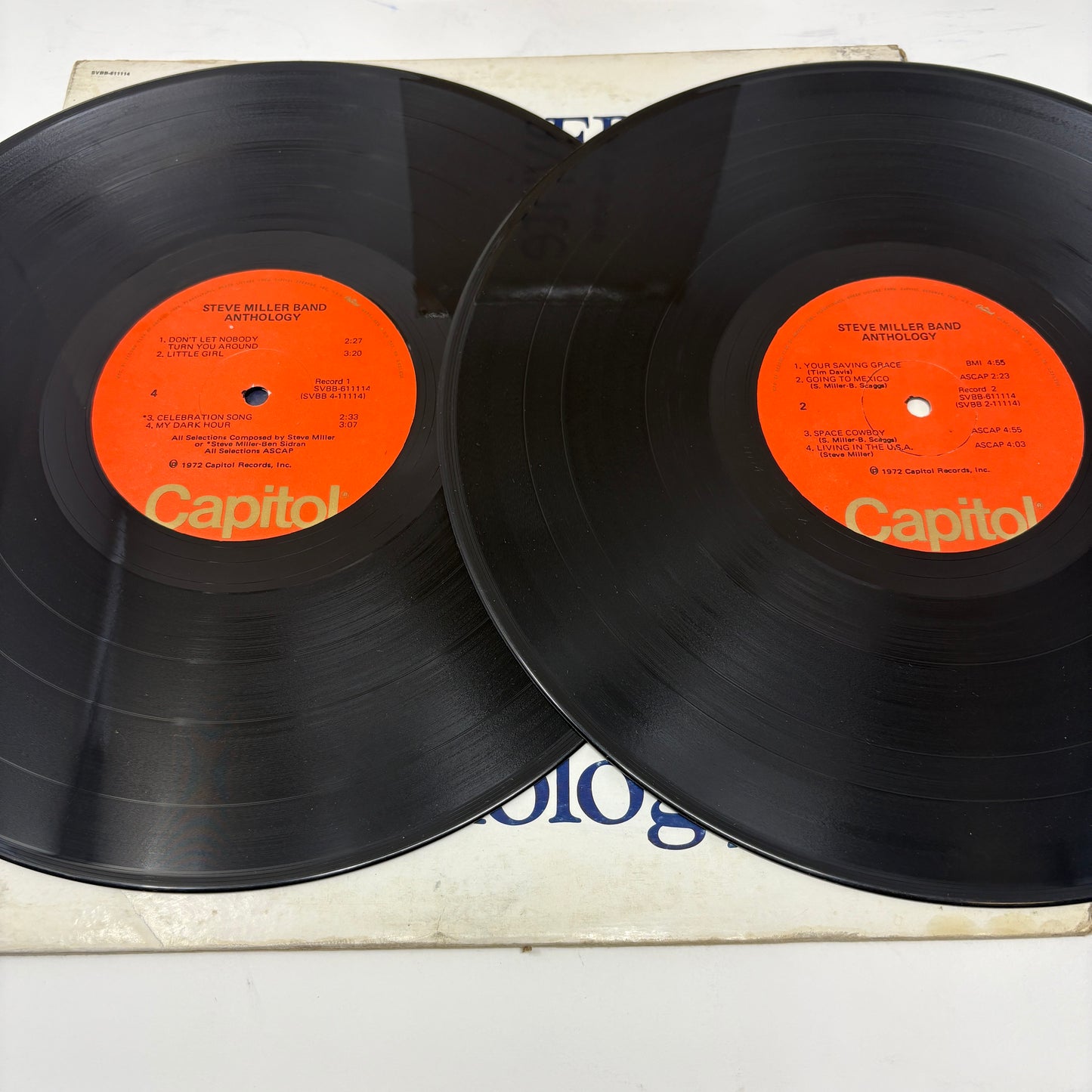 Steve Miller Band : Anthology (LP,Compilation,Club Edition)