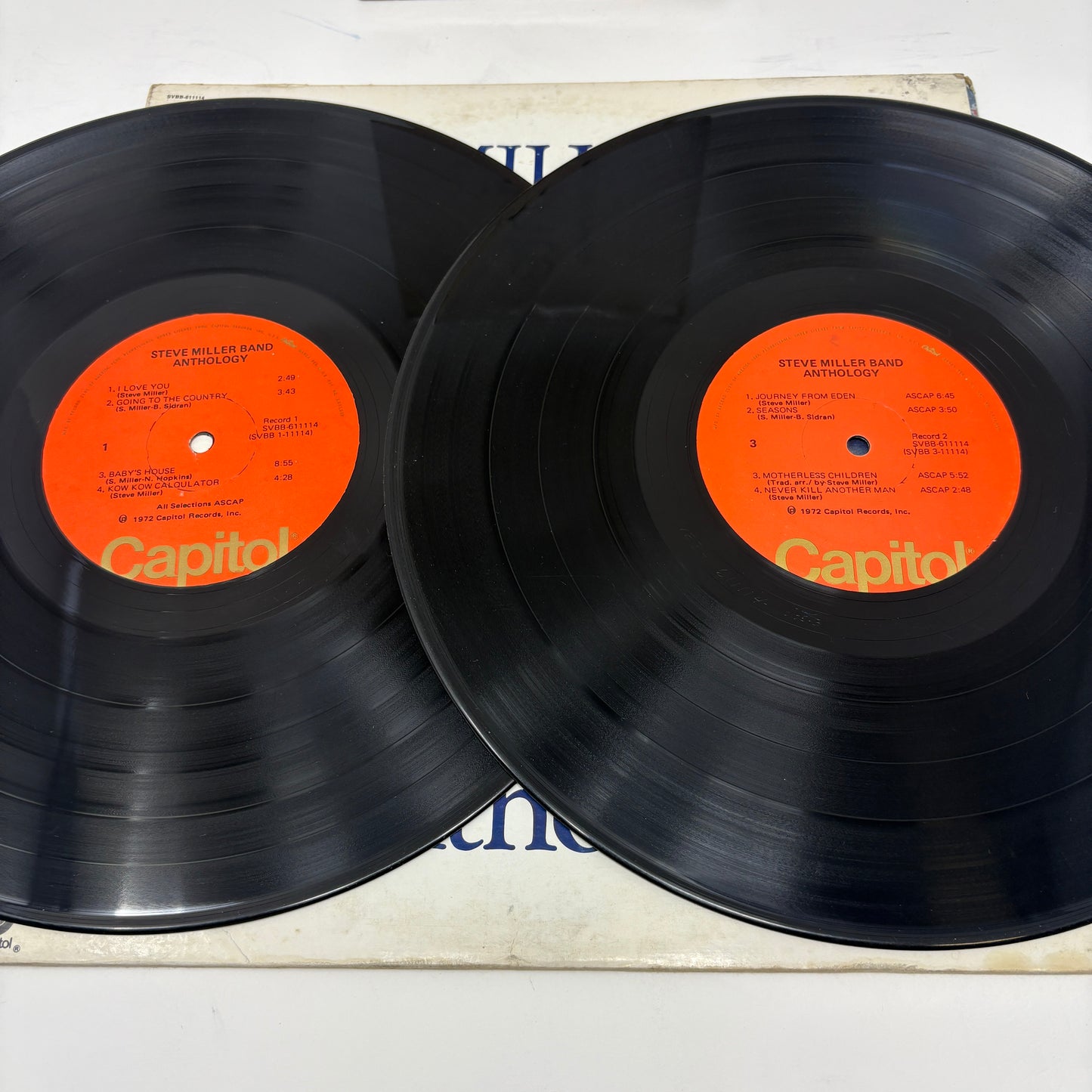 Steve Miller Band : Anthology (LP,Compilation,Club Edition)