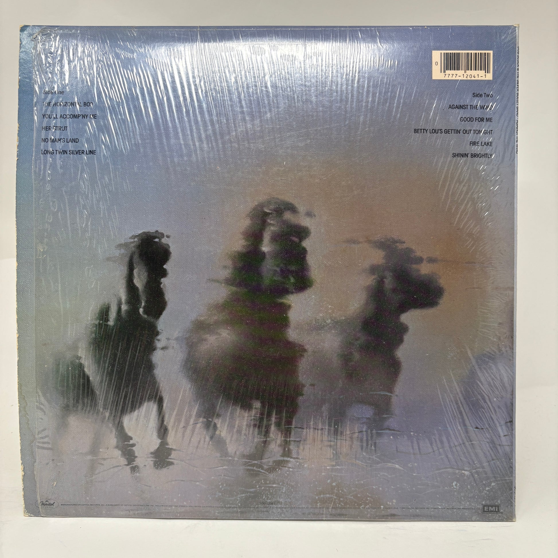 Bob Seger And The Silver Bullet Band : Against The Wind (LP,Album,Stereo)