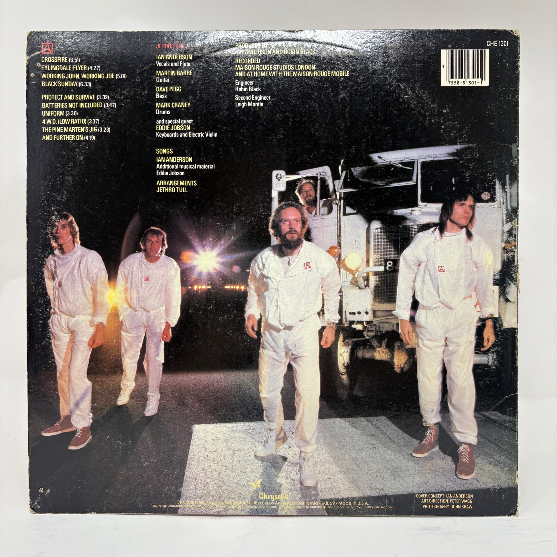 Jethro Tull : A (LP,Album,Stereo)