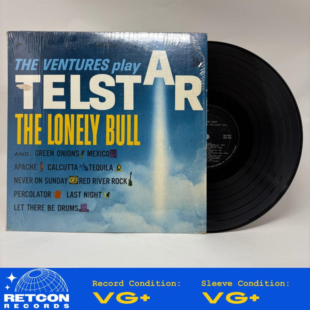 The Ventures : Play Telstar - The Lonely Bull And Others (LP,Album,Reissue,Stereo)
