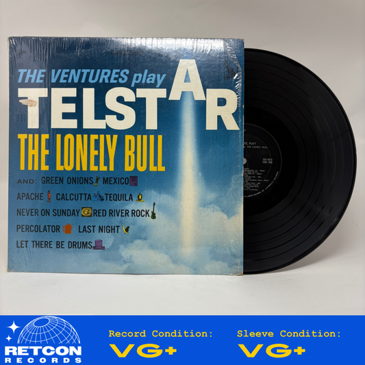 The Ventures : Play Telstar - The Lonely Bull And Others (LP,Album,Reissue,Stereo)