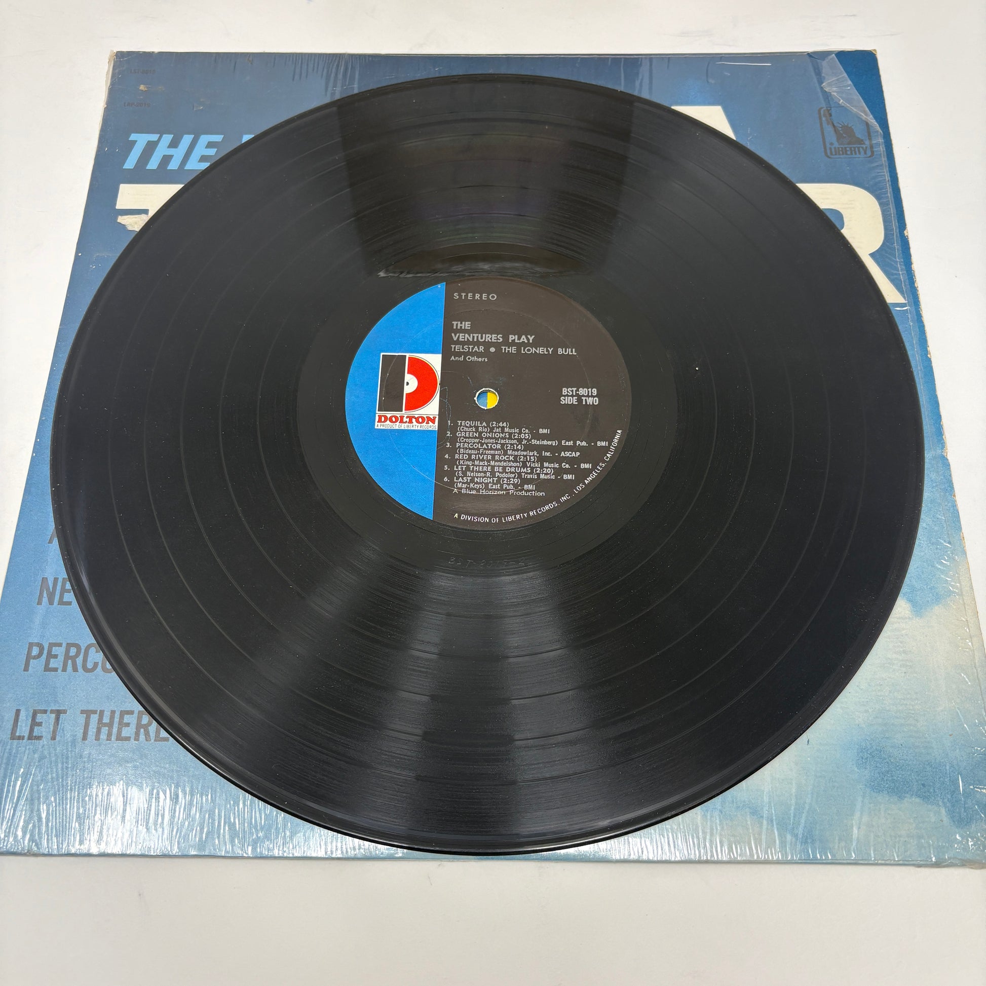 The Ventures : Play Telstar - The Lonely Bull And Others (LP,Album,Reissue,Stereo)