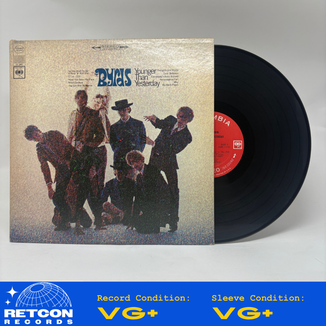 The Byrds : Younger Than Yesterday (LP,Album,Stereo)