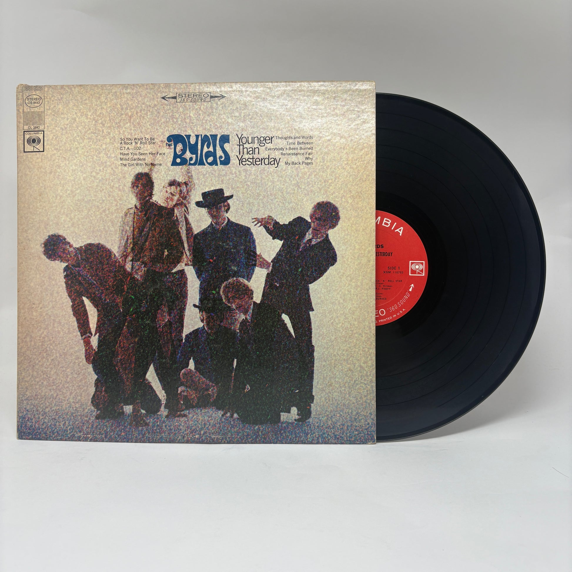 The Byrds : Younger Than Yesterday (LP,Album,Stereo)