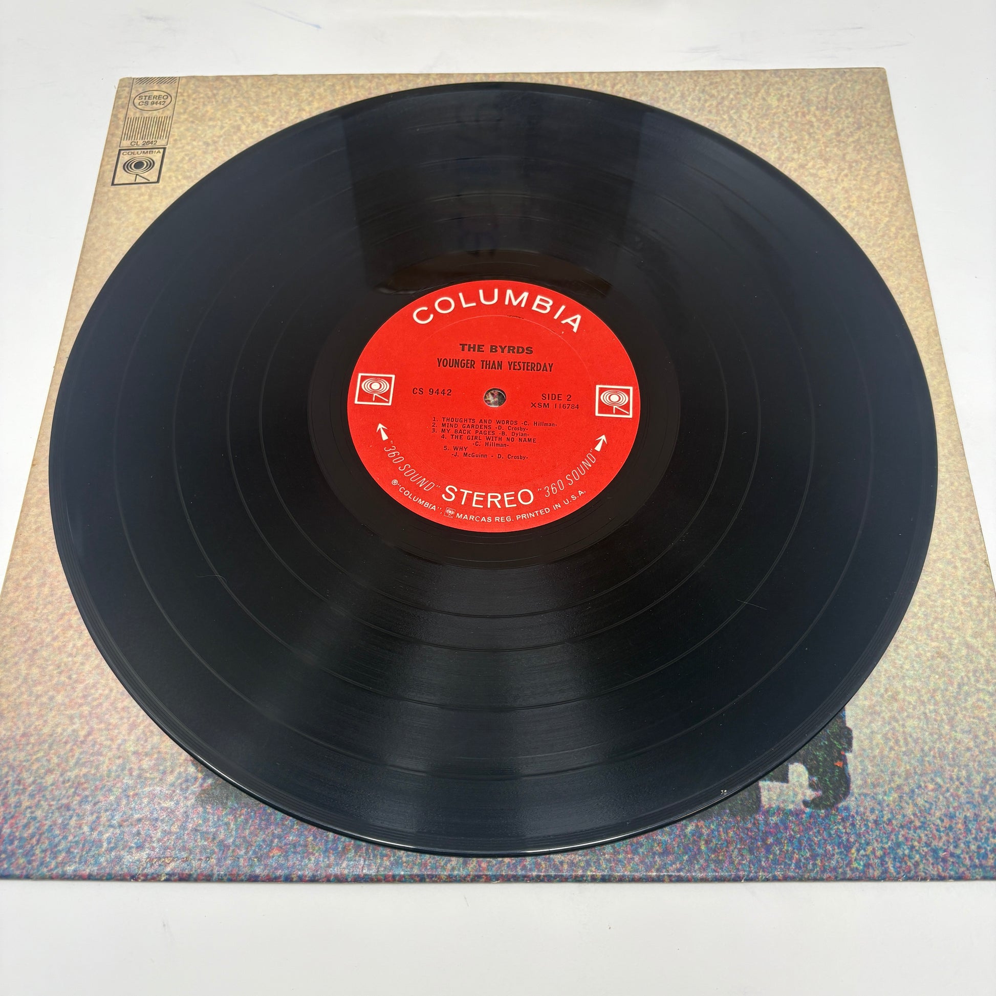 The Byrds : Younger Than Yesterday (LP,Album,Stereo)