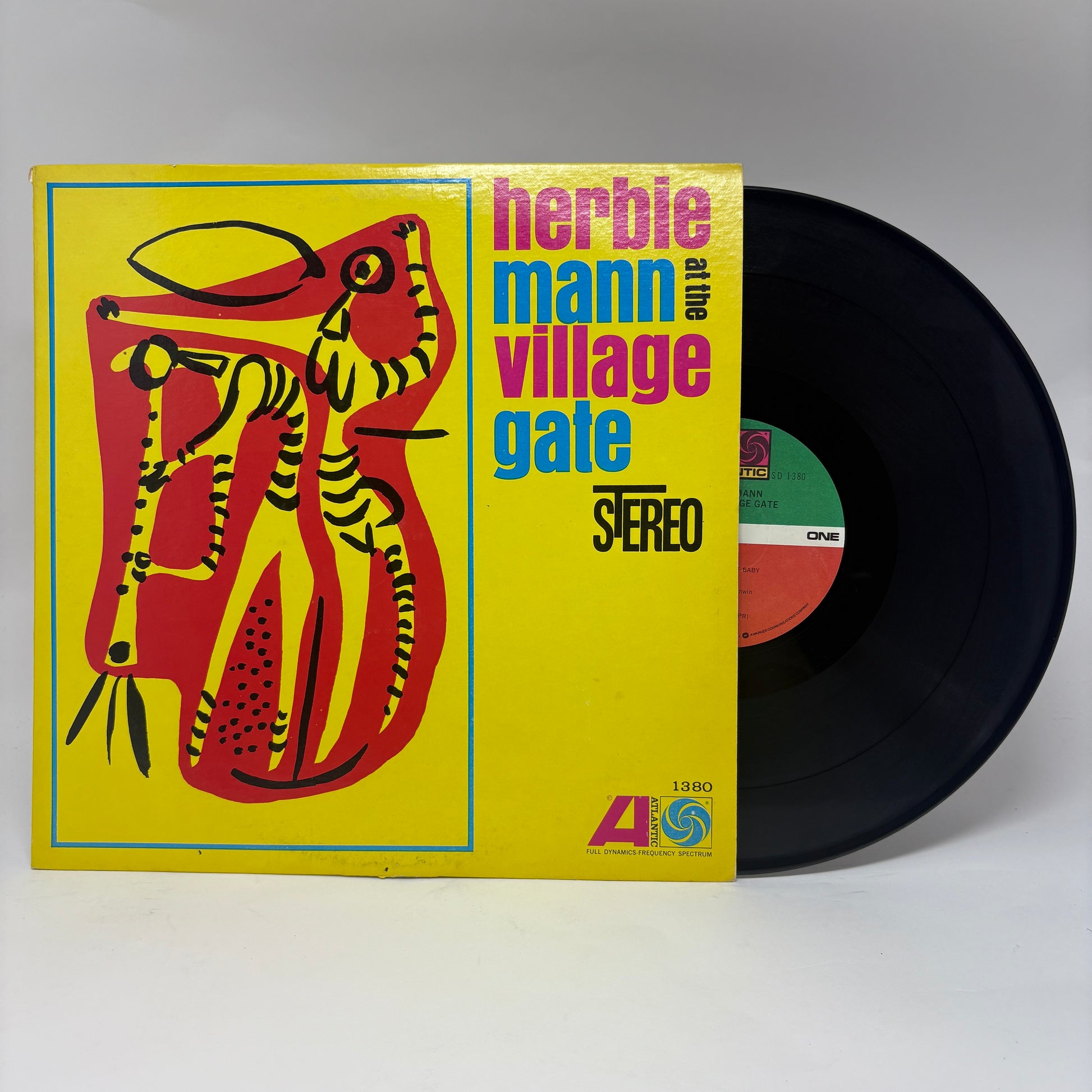 Herbie Mann : Herbie Mann At The Village Gate (LP,Album,Reissue,Stereo)