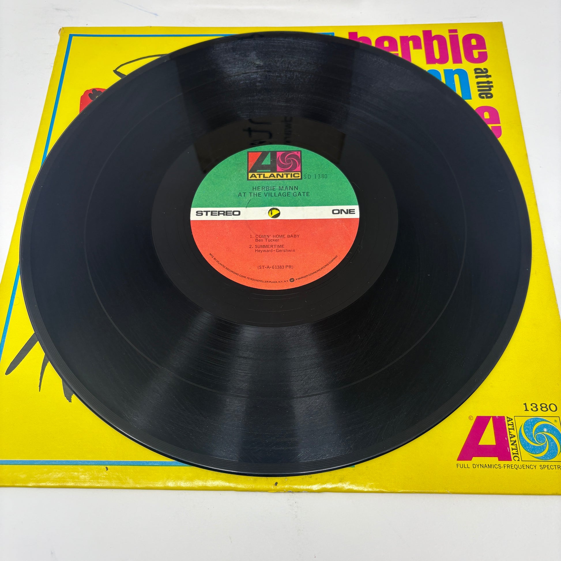 Herbie Mann : Herbie Mann At The Village Gate (LP,Album,Reissue,Stereo)