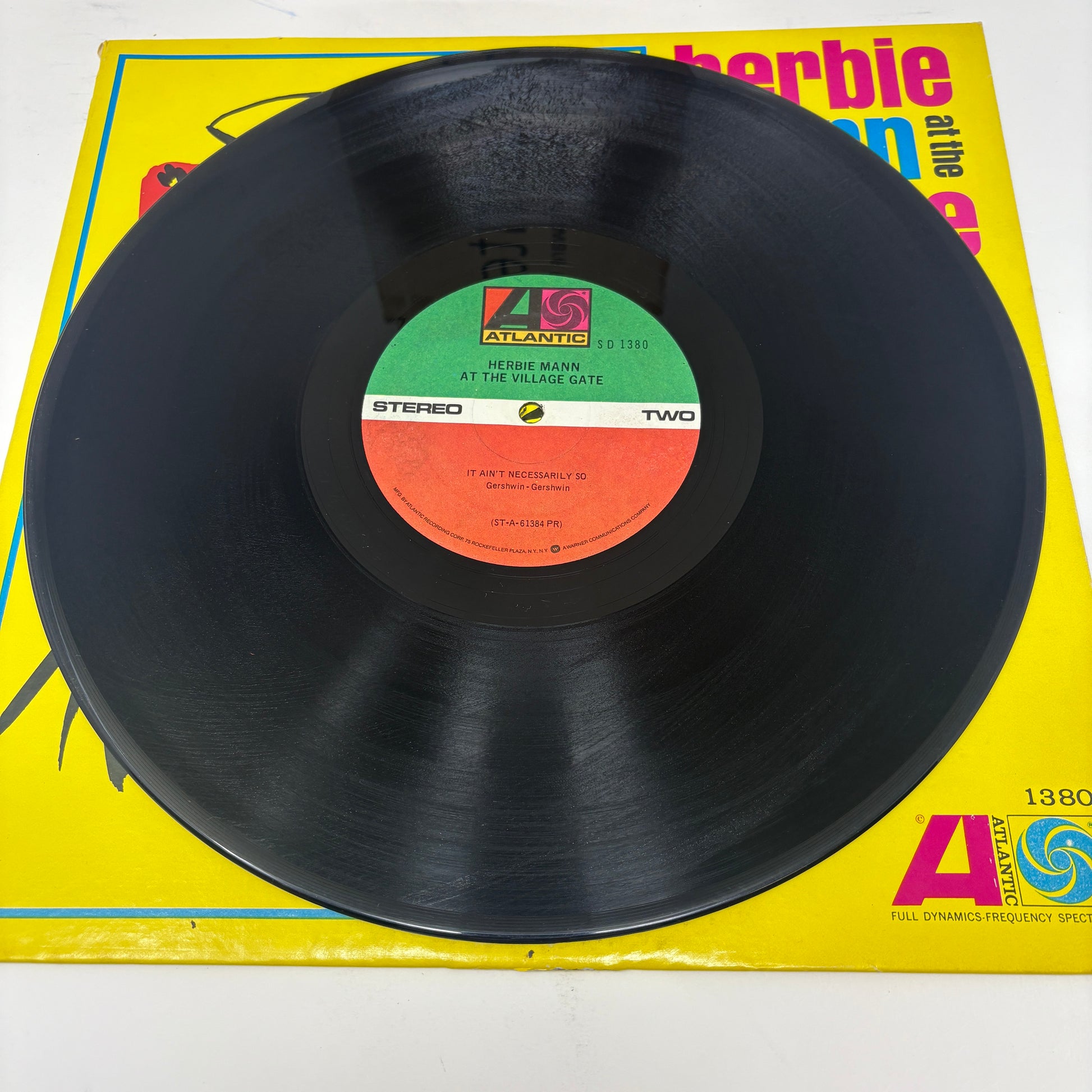 Herbie Mann : Herbie Mann At The Village Gate (LP,Album,Reissue,Stereo)