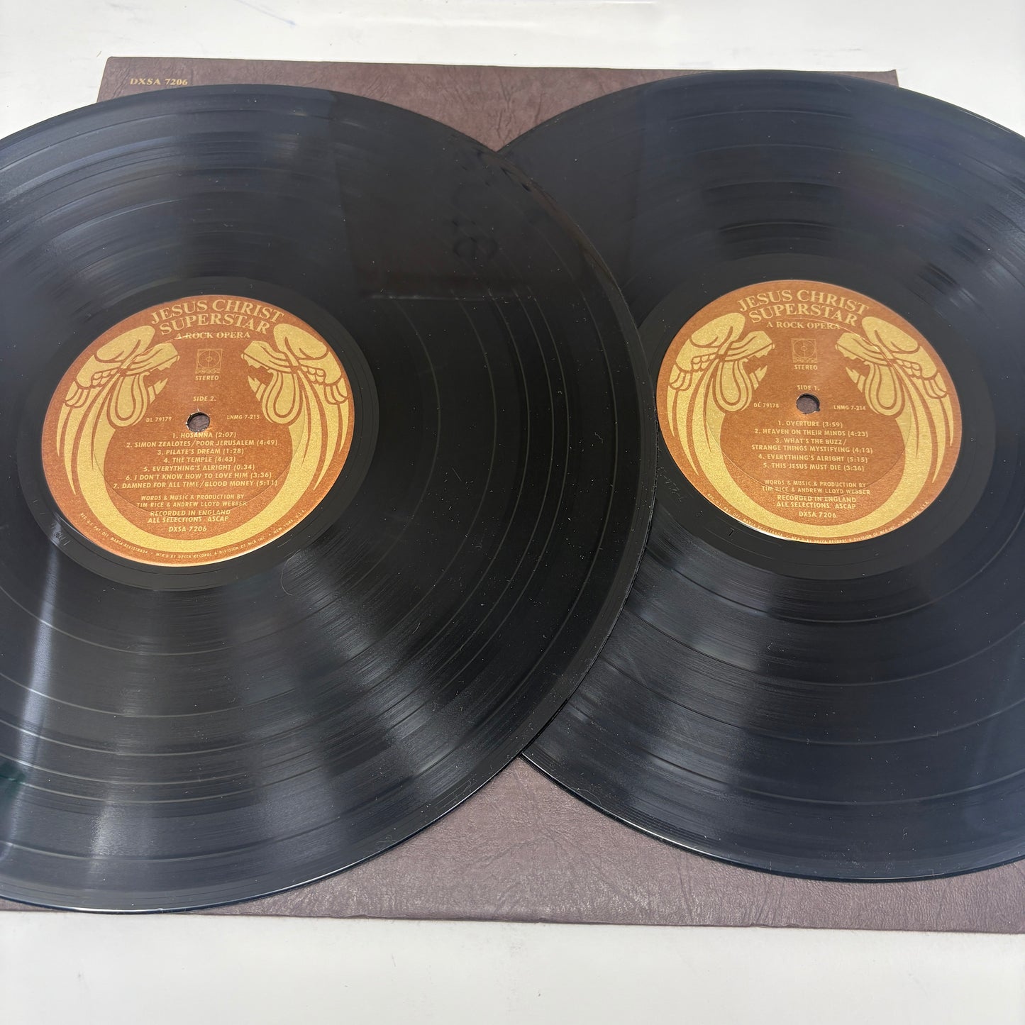 Andrew Lloyd Webber And Tim Rice : Jesus Christ Superstar - A Rock Opera (LP,Album,Stereo)