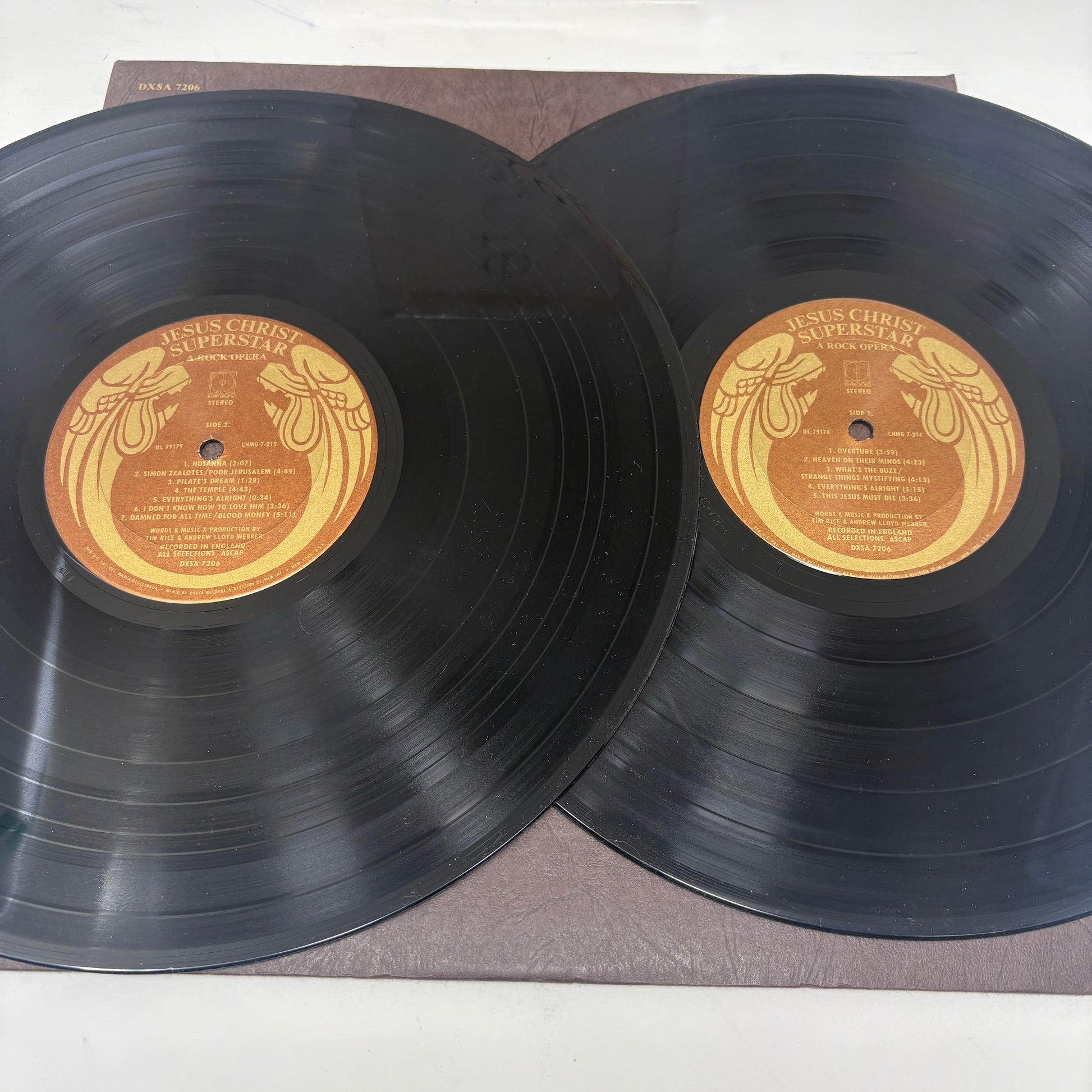 Andrew Lloyd Webber And Tim Rice : Jesus Christ Superstar - A Rock Opera (LP,Album,Stereo)