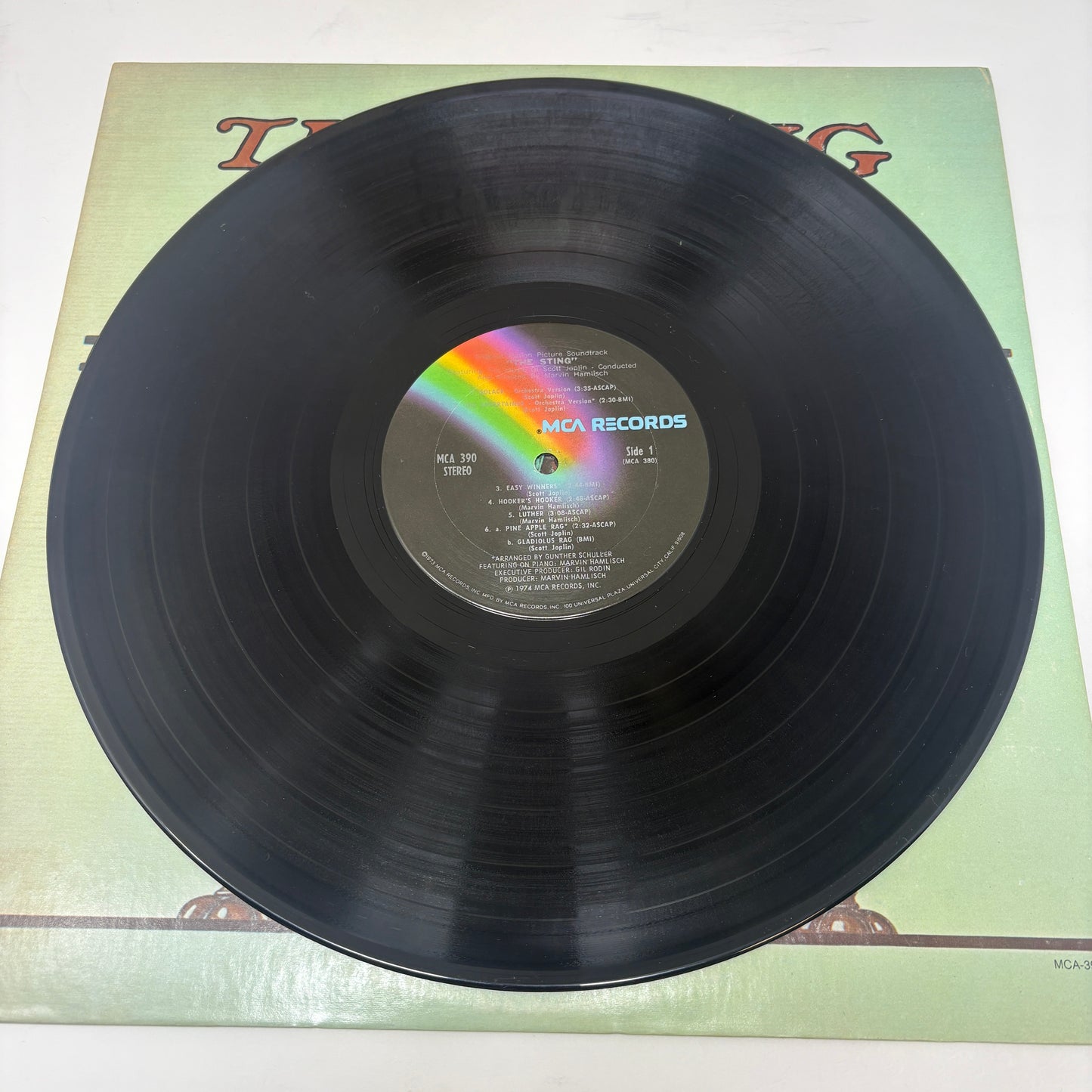 Marvin Hamlisch : The Sting (Original Motion Picture Soundtrack) (LP,Album,Club Edition)