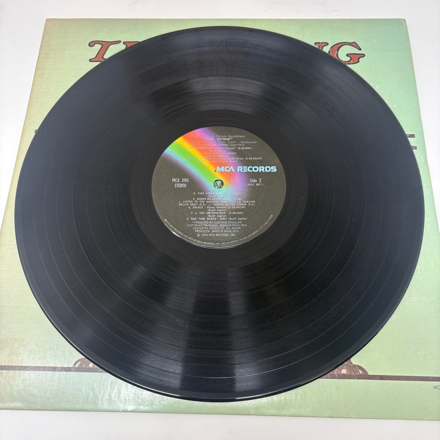 Marvin Hamlisch : The Sting (Original Motion Picture Soundtrack) (LP,Album,Club Edition)