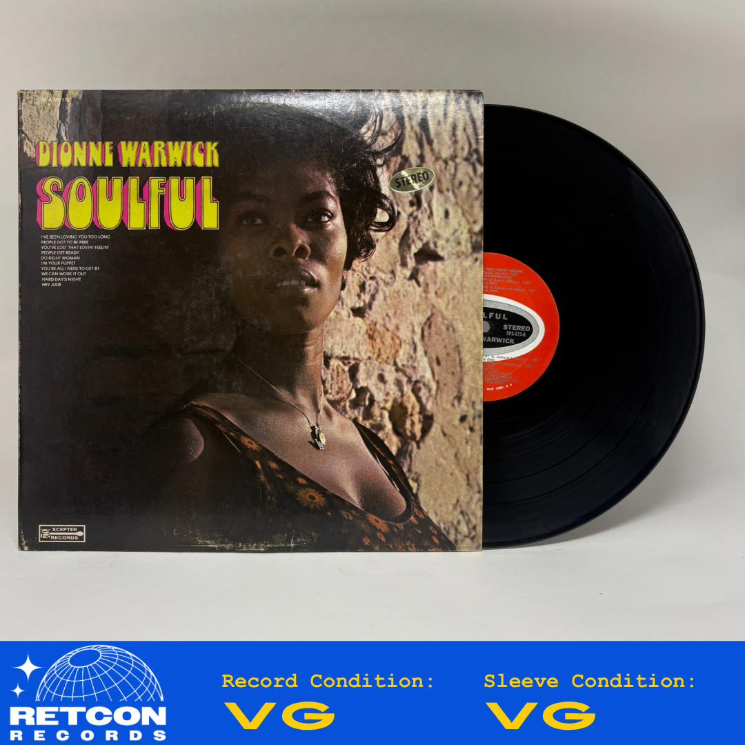 Dionne Warwick : Soulful (LP,Album,Stereo)