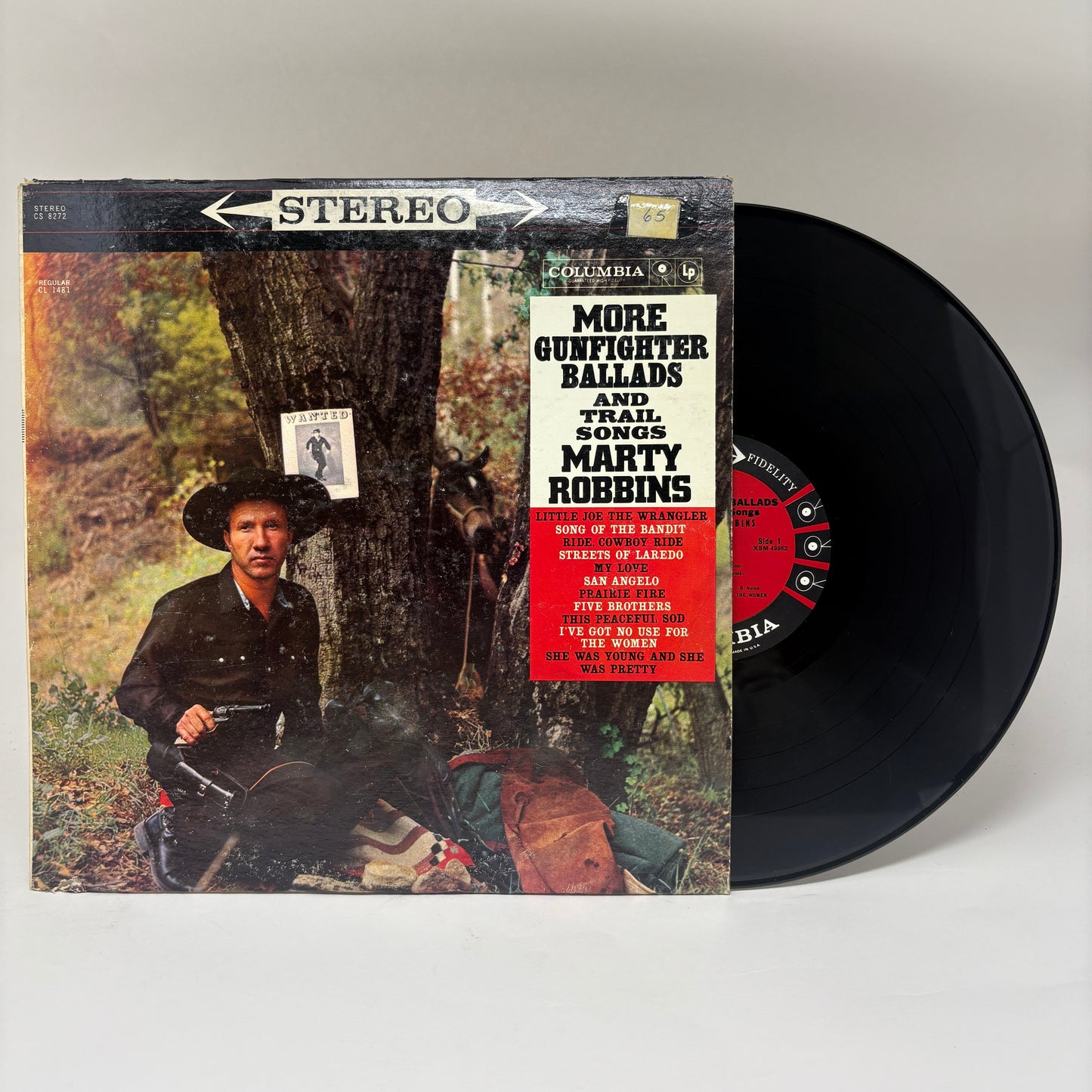 Marty Robbins : More Gunfighter Ballads And Trail Songs (LP,Stereo)
