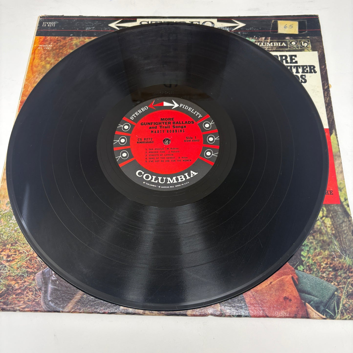 Marty Robbins : More Gunfighter Ballads And Trail Songs (LP,Stereo)