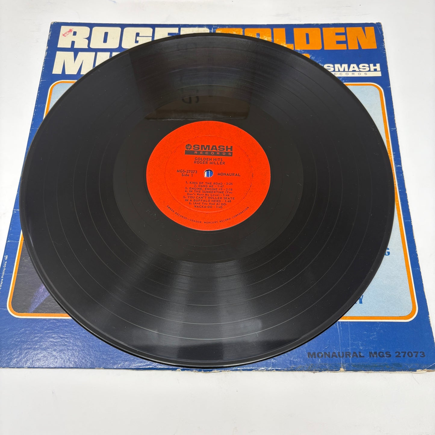Roger Miller : Golden Hits (LP,Compilation,Mono)