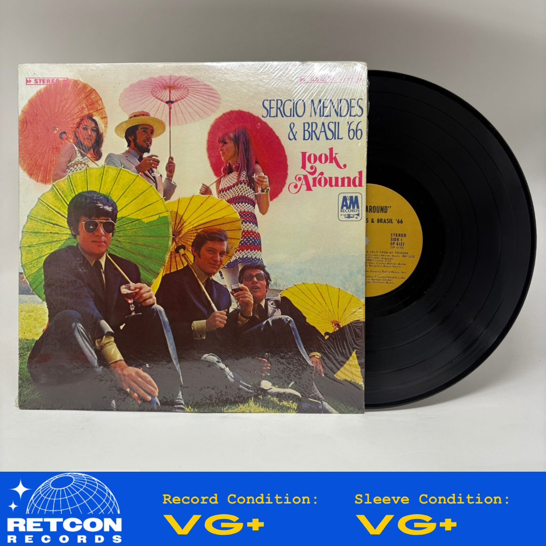 Sérgio Mendes & Brasil '66 : Look Around (LP,Album,Misprint,Repress,Stereo)