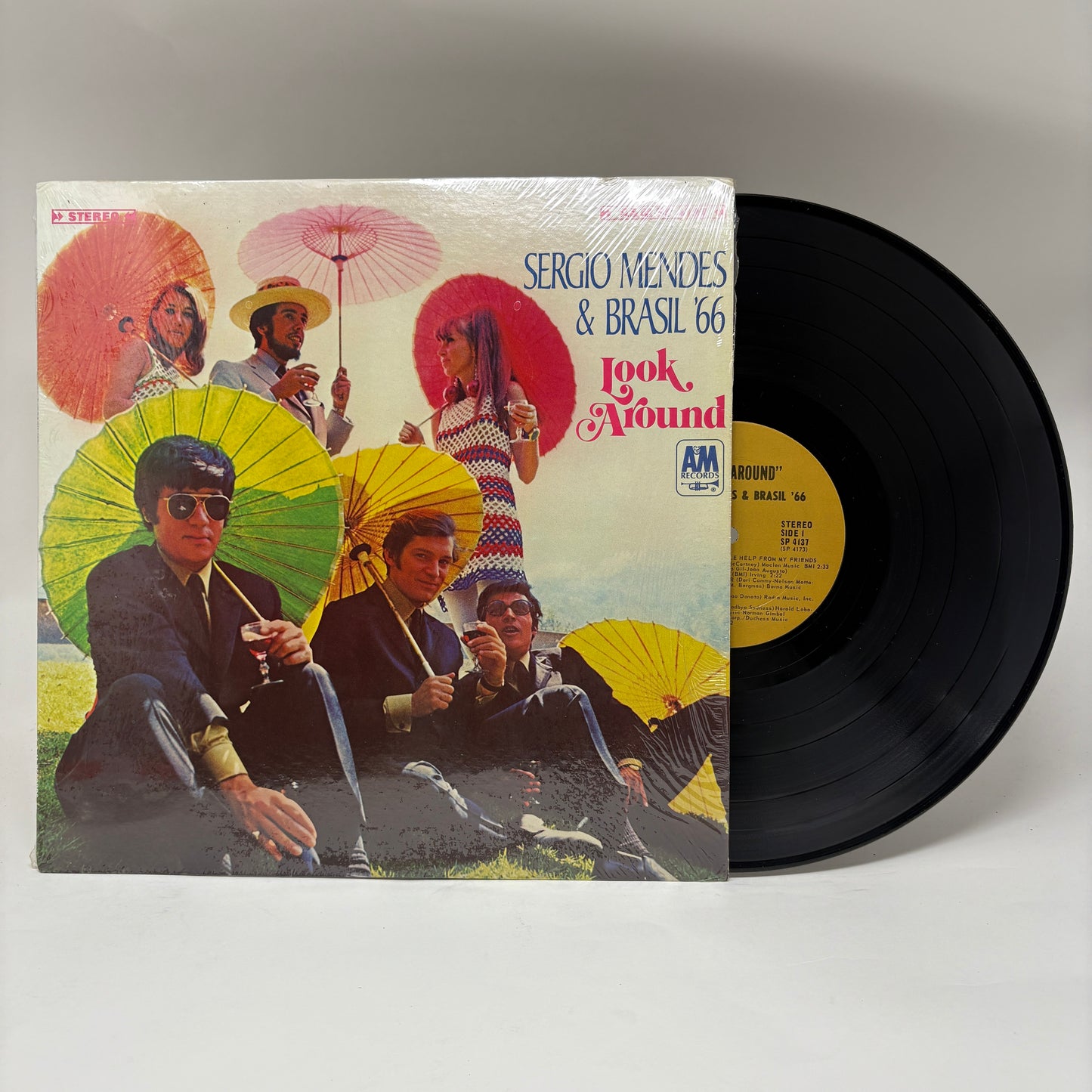 Sérgio Mendes & Brasil '66 : Look Around (LP,Album,Misprint,Repress,Stereo)