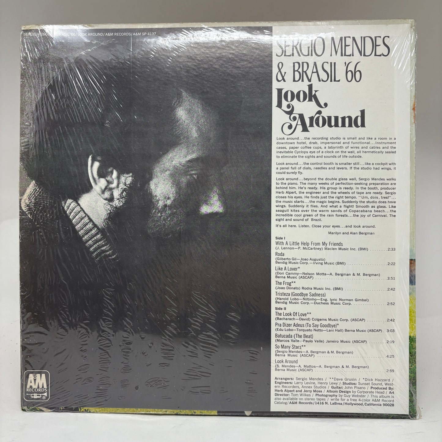 Sérgio Mendes & Brasil '66 : Look Around (LP,Album,Misprint,Repress,Stereo)