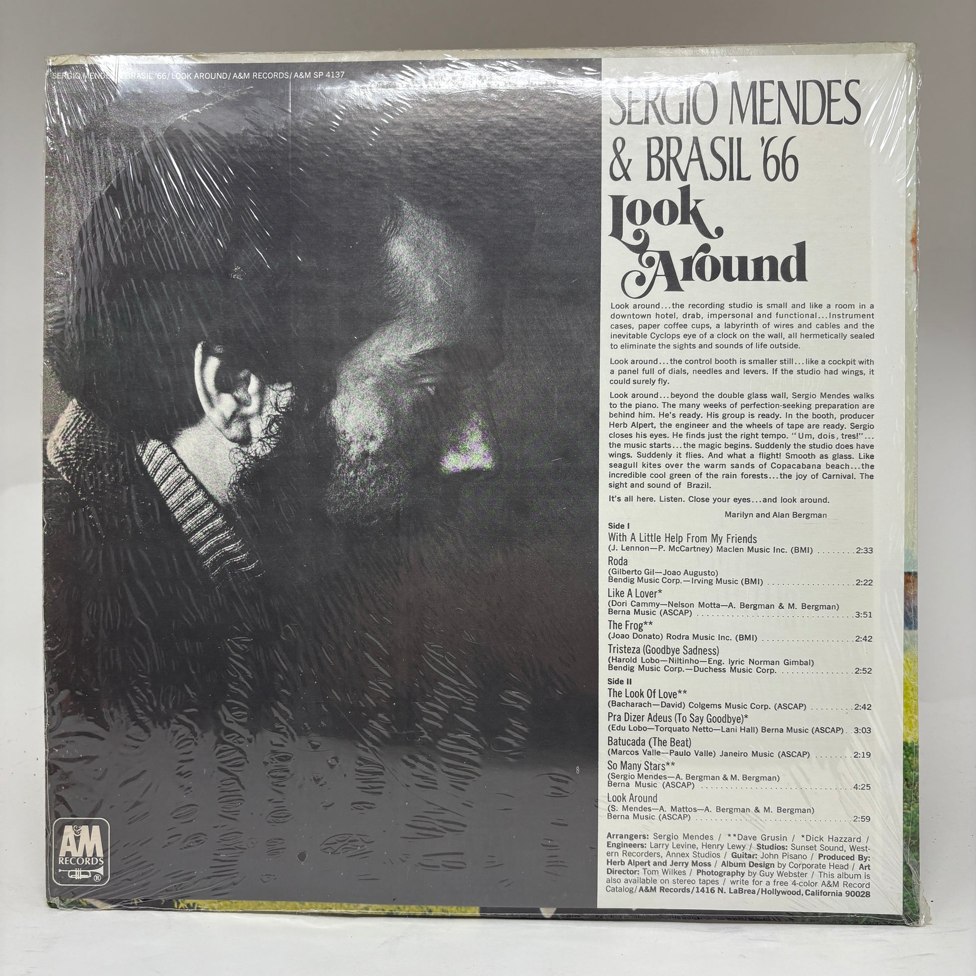 Sérgio Mendes & Brasil '66 : Look Around (LP,Album,Misprint,Repress,Stereo)