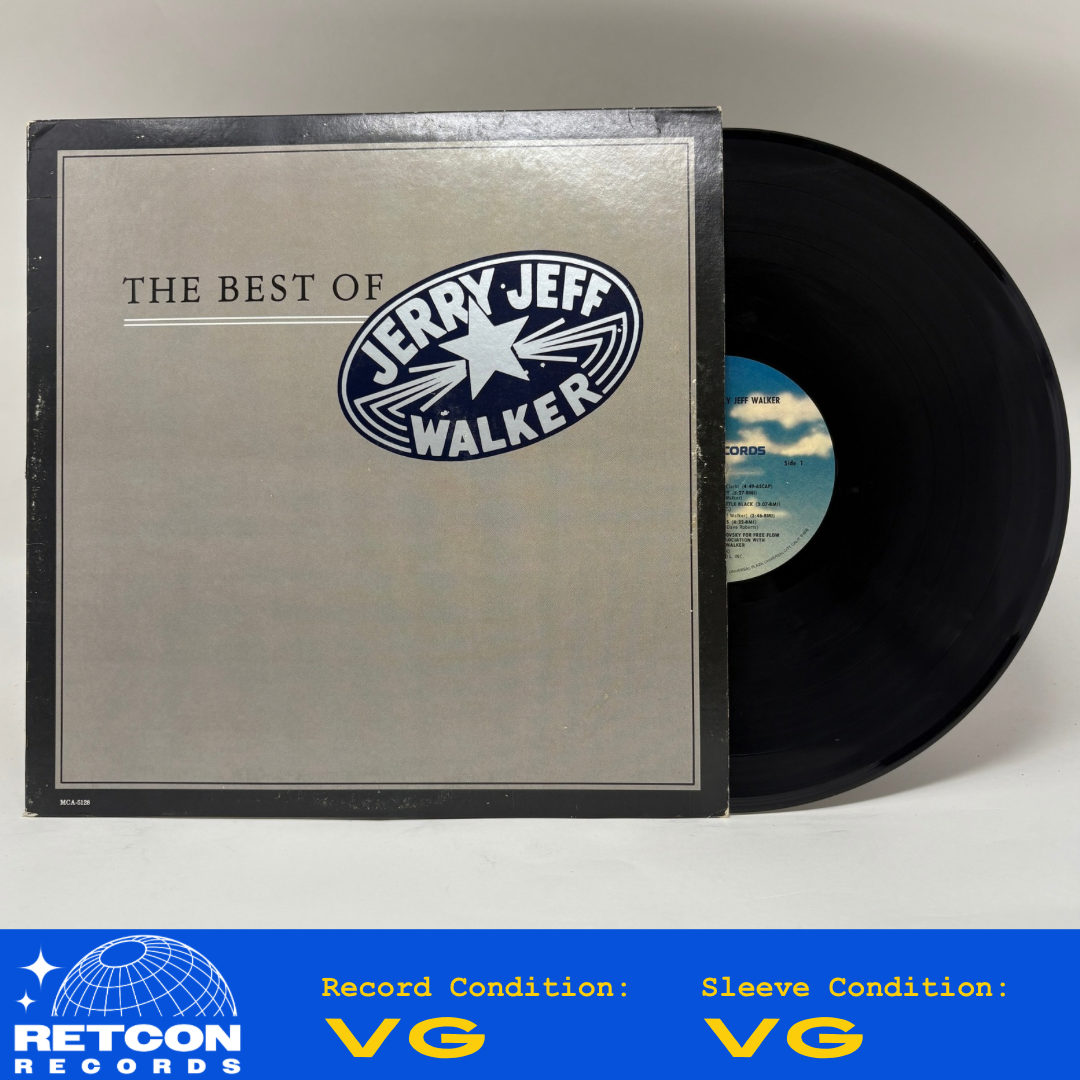 Jerry Jeff Walker : The Best Of Jerry Jeff Walker (LP,Compilation)