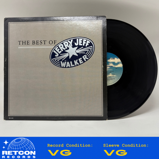 Jerry Jeff Walker : The Best Of Jerry Jeff Walker (LP,Compilation)