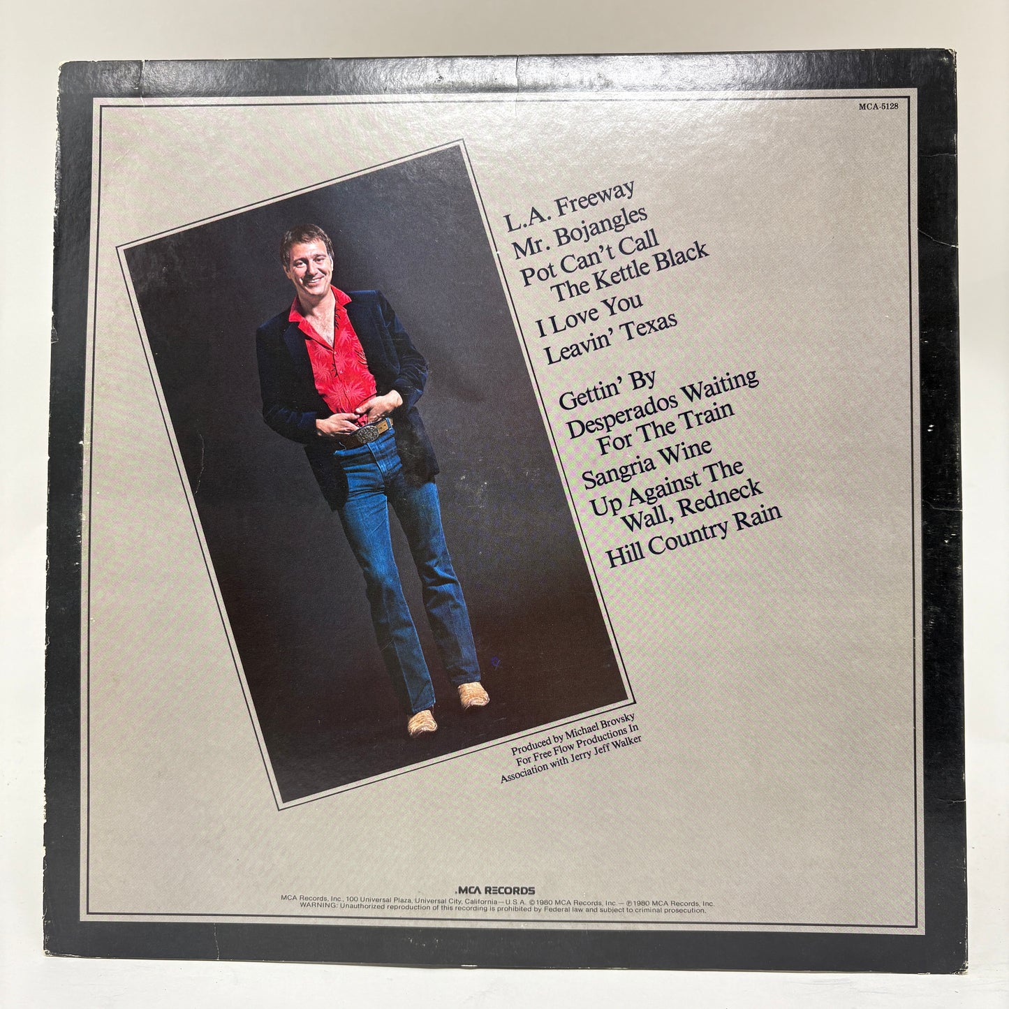 Jerry Jeff Walker : The Best Of Jerry Jeff Walker (LP,Compilation)